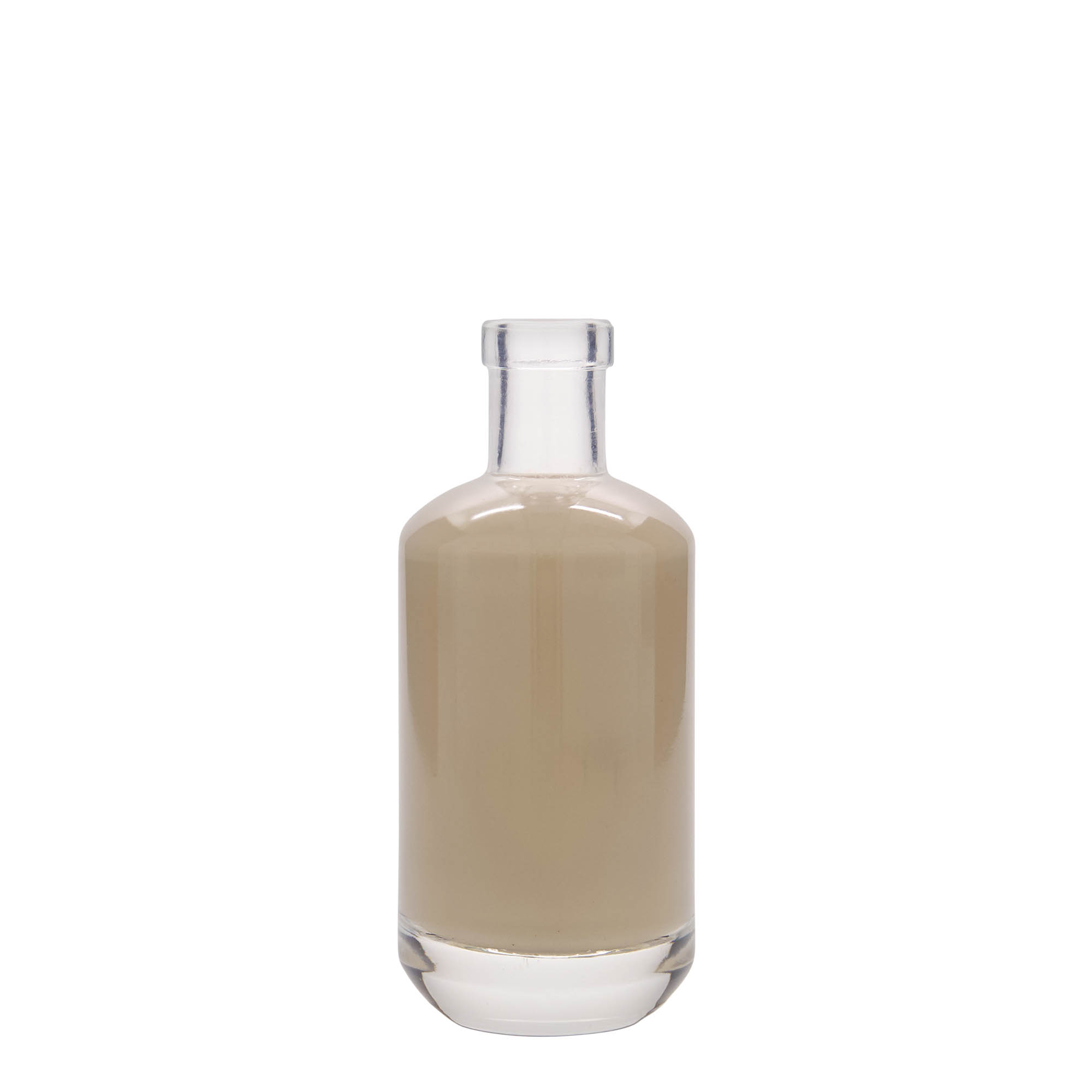 200 ml sklenená fľaša 'Viedeň', hrdlo: korok