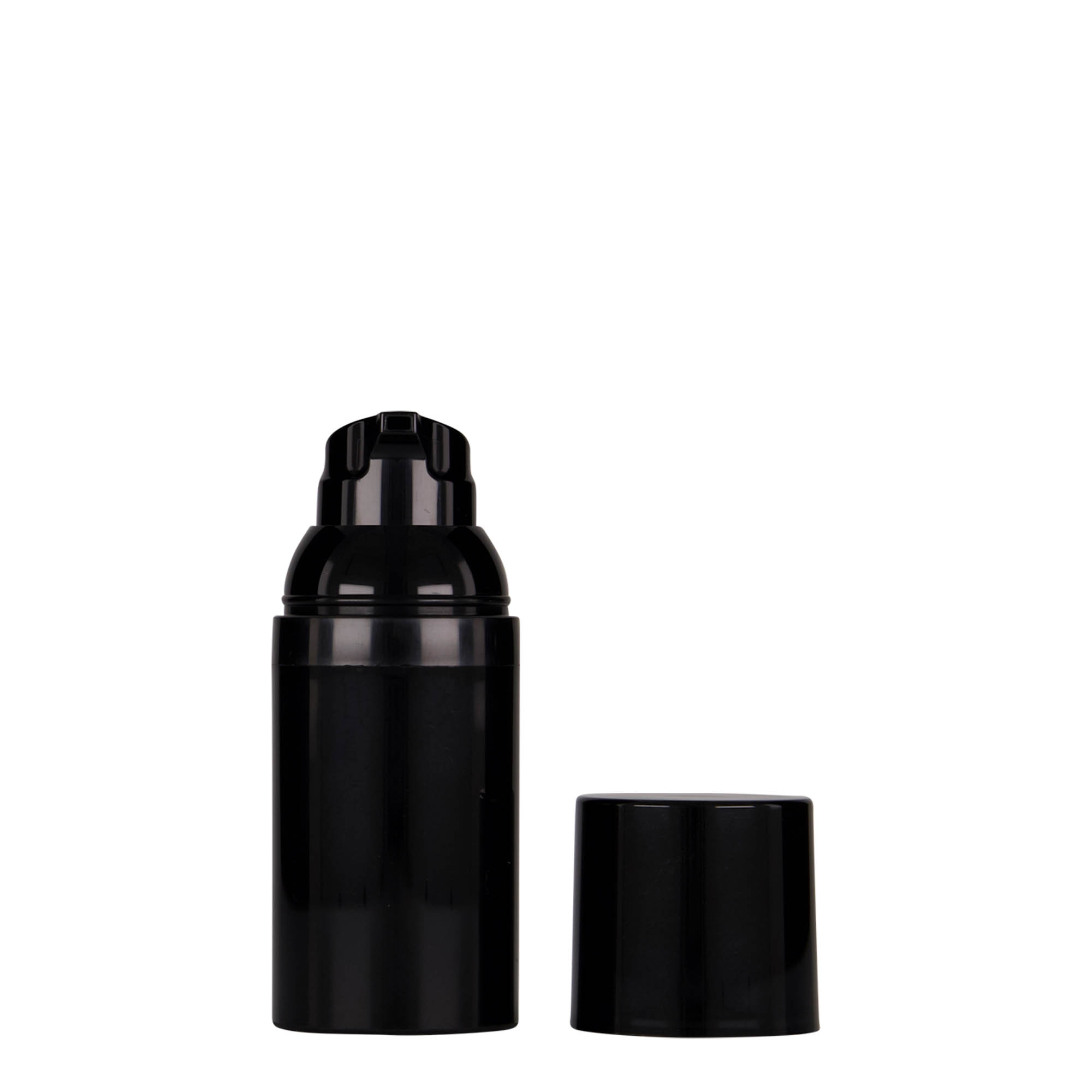 30 ml bezvzduchový dávkovač 'Mezzo', plast PP, čierny
