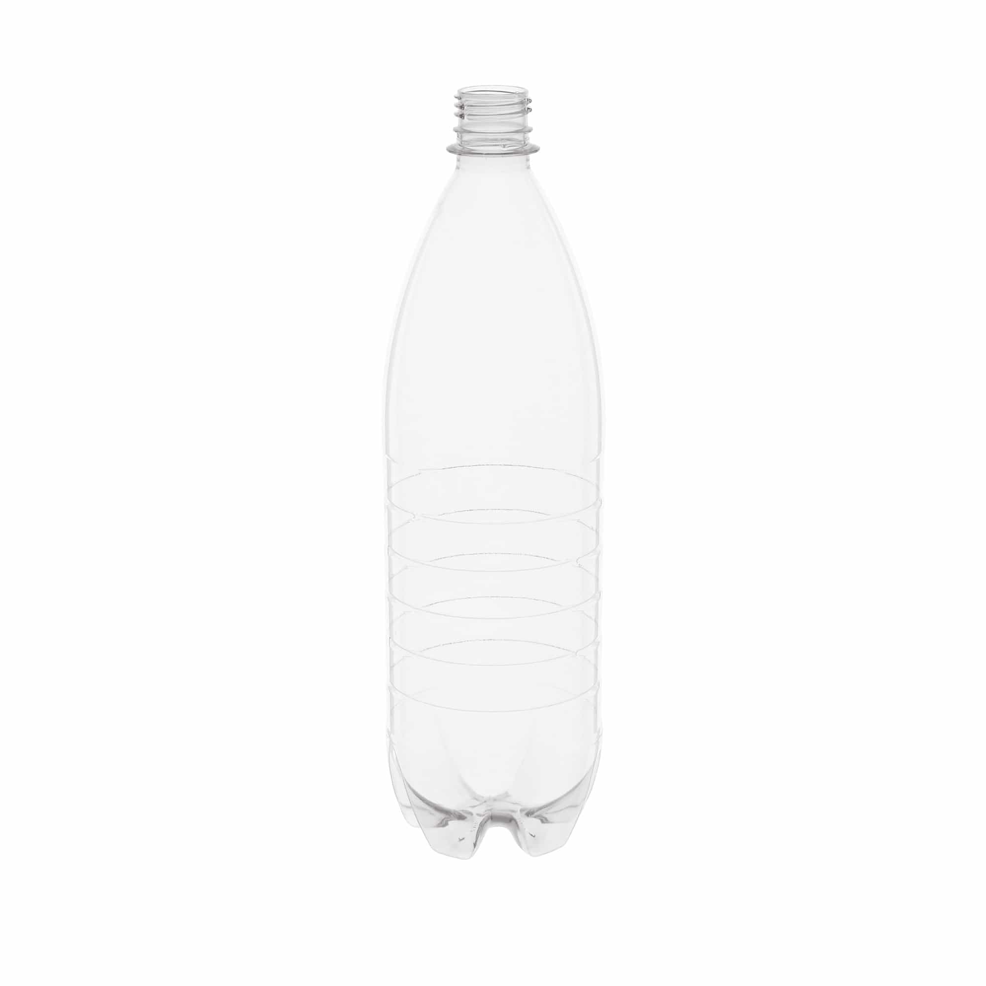 1000 ml PET fľaša univerzálna, plast, hrdlo: PCO28 1000 ml PET fľaša univerzálna, plast, hrdlo: PCO28