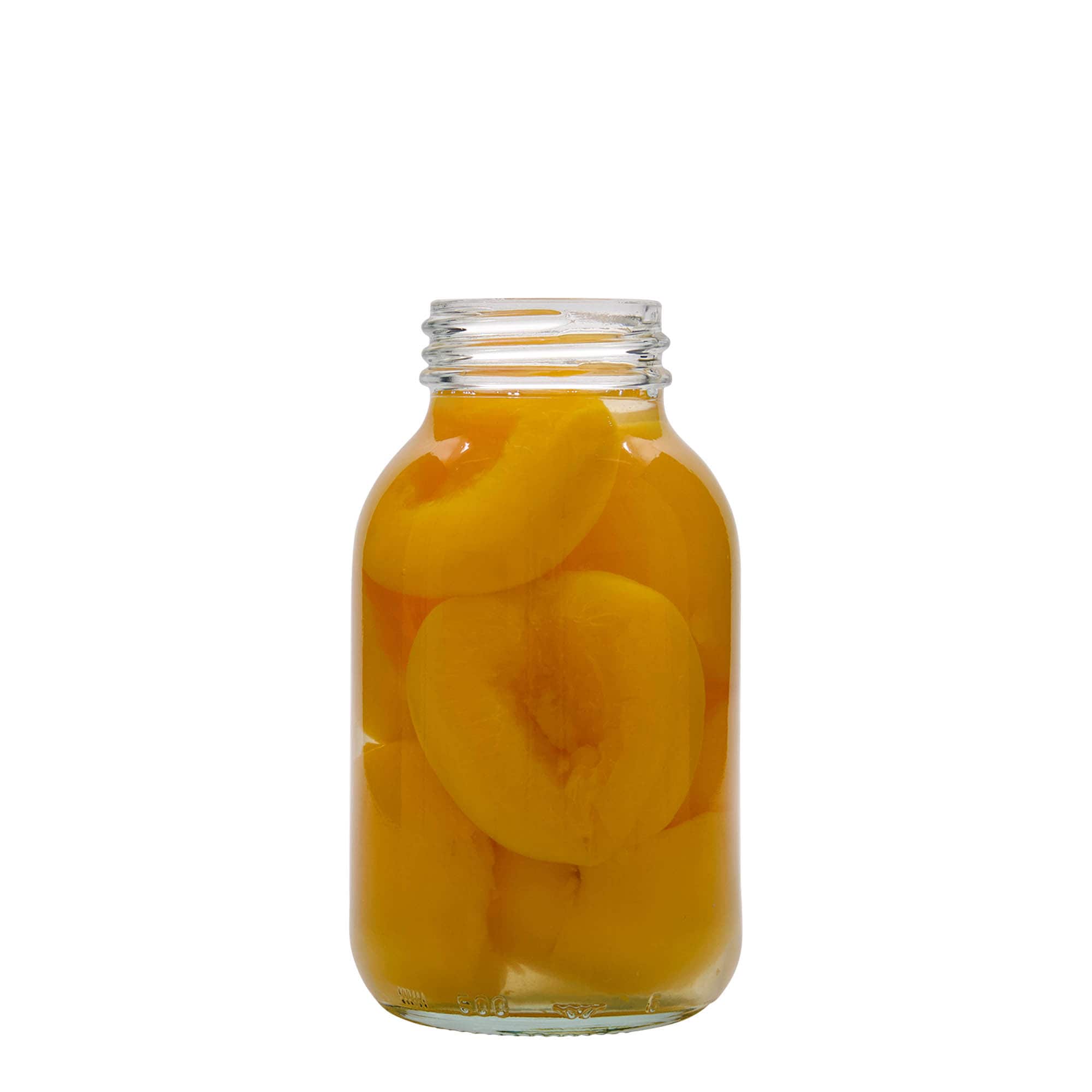 500 ml širokouhlové sklo, hrdlo: DIN 55