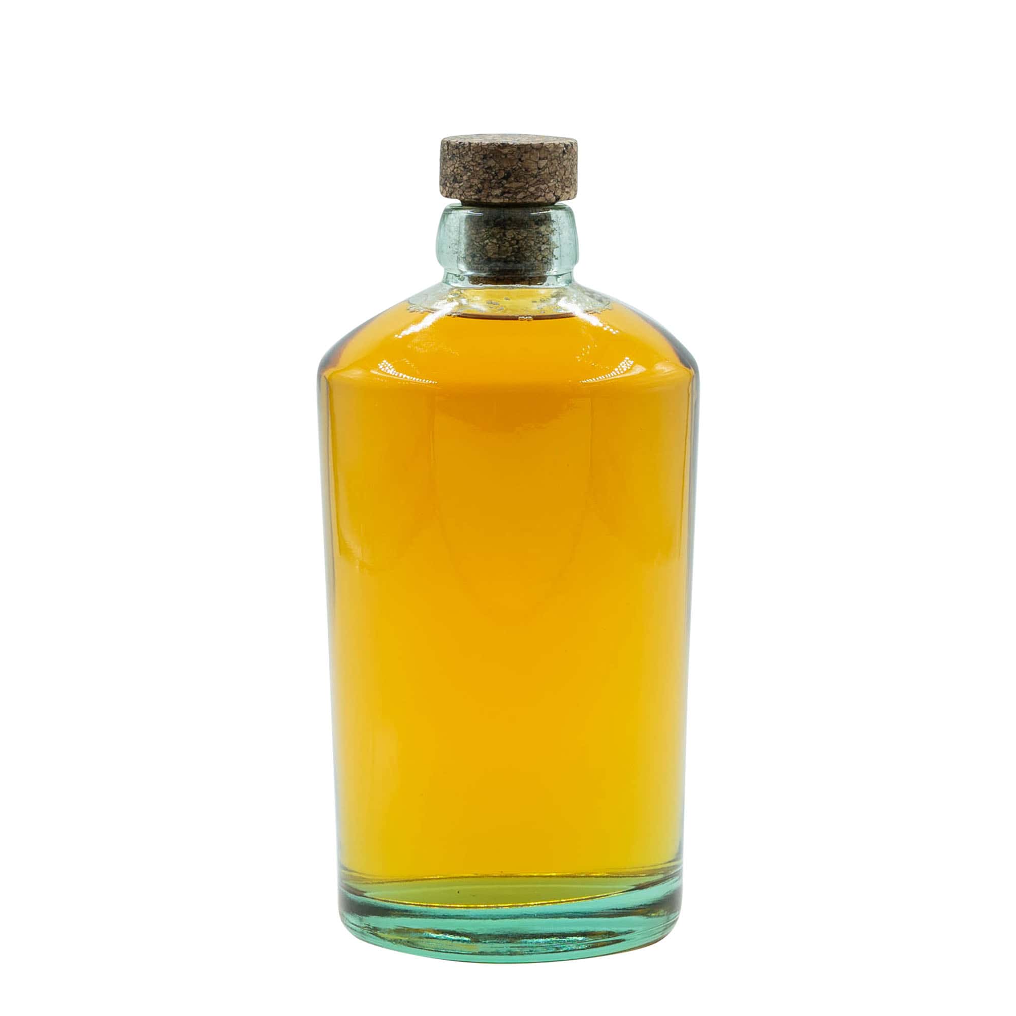 700 ml sklená fľaša „Barrel“, hrdlo: korok