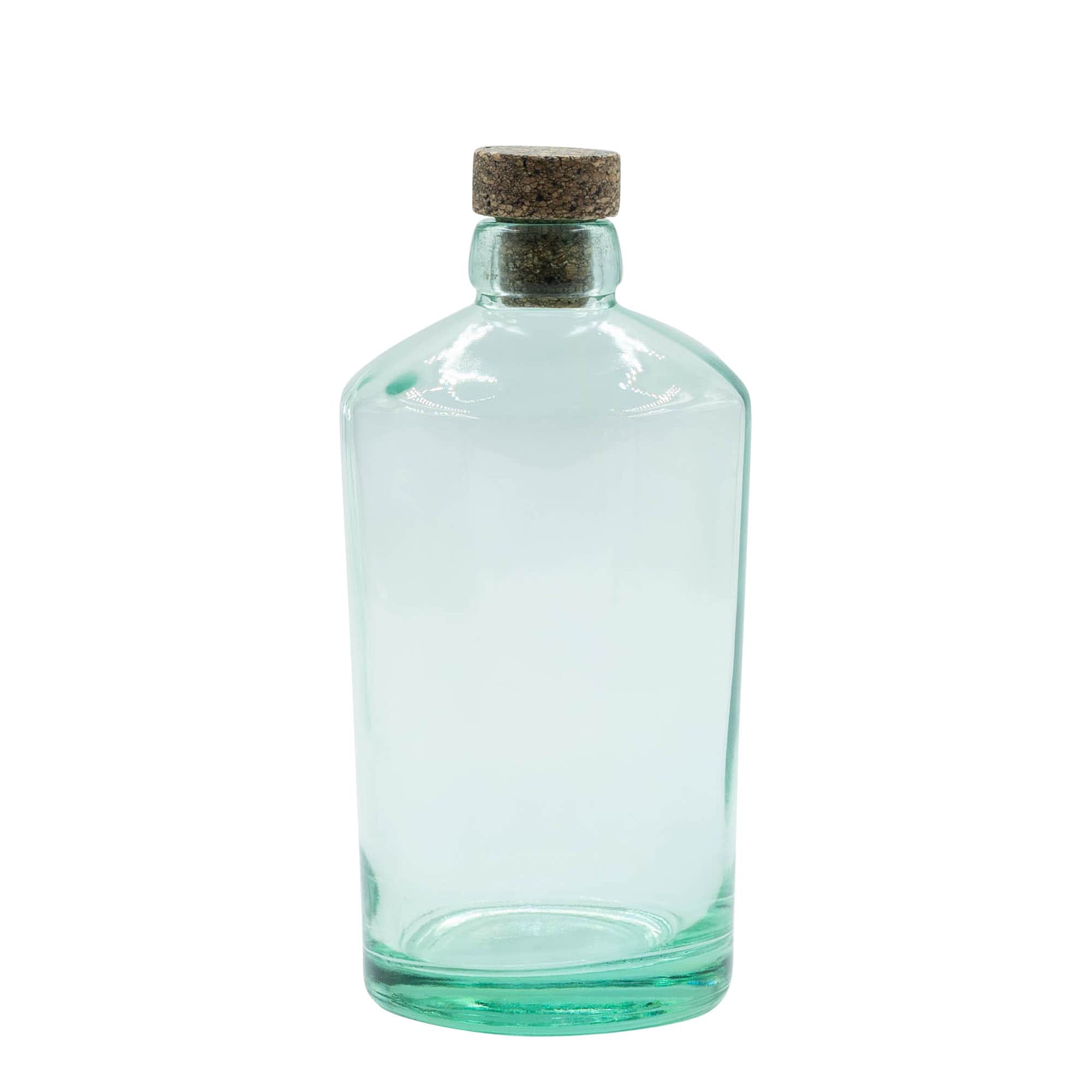 700 ml sklenená fľaša 'Barrel', hrdlo: korok