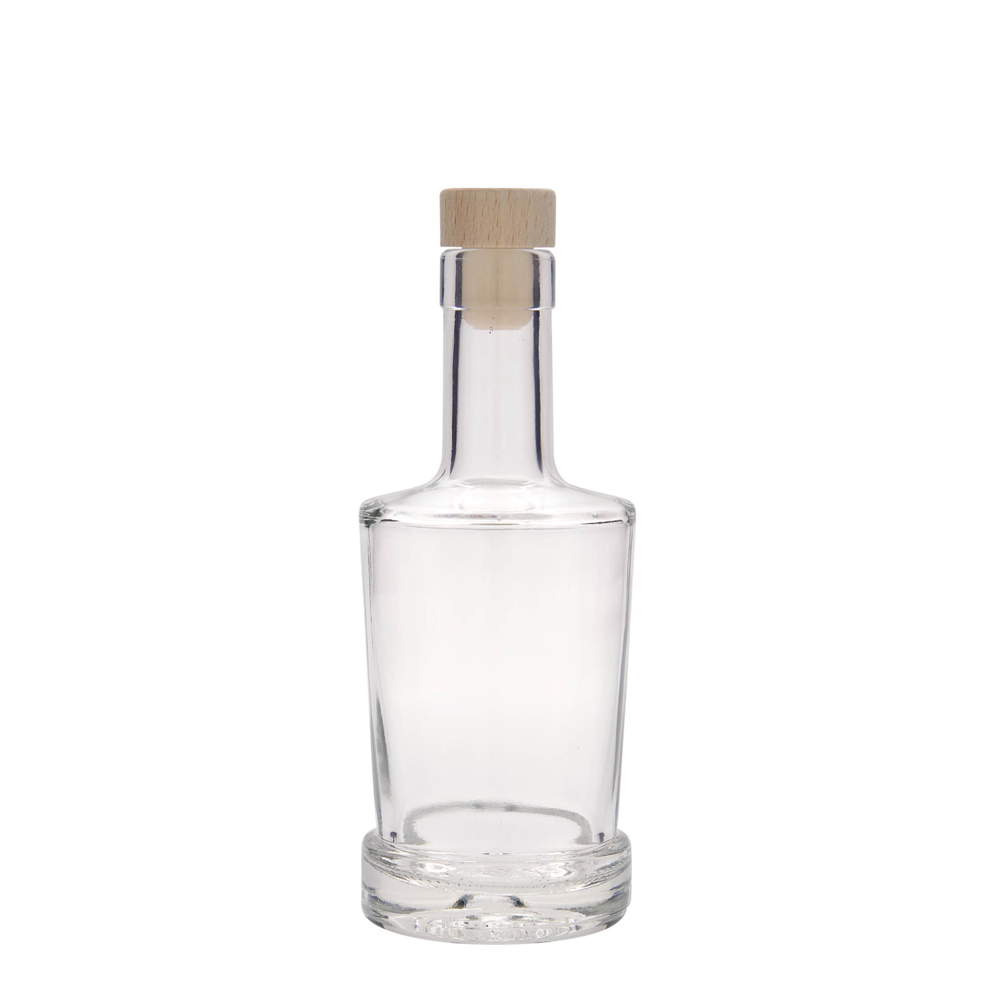 250 ml sklenená fľaša 'Deborah', hrdlo: korok