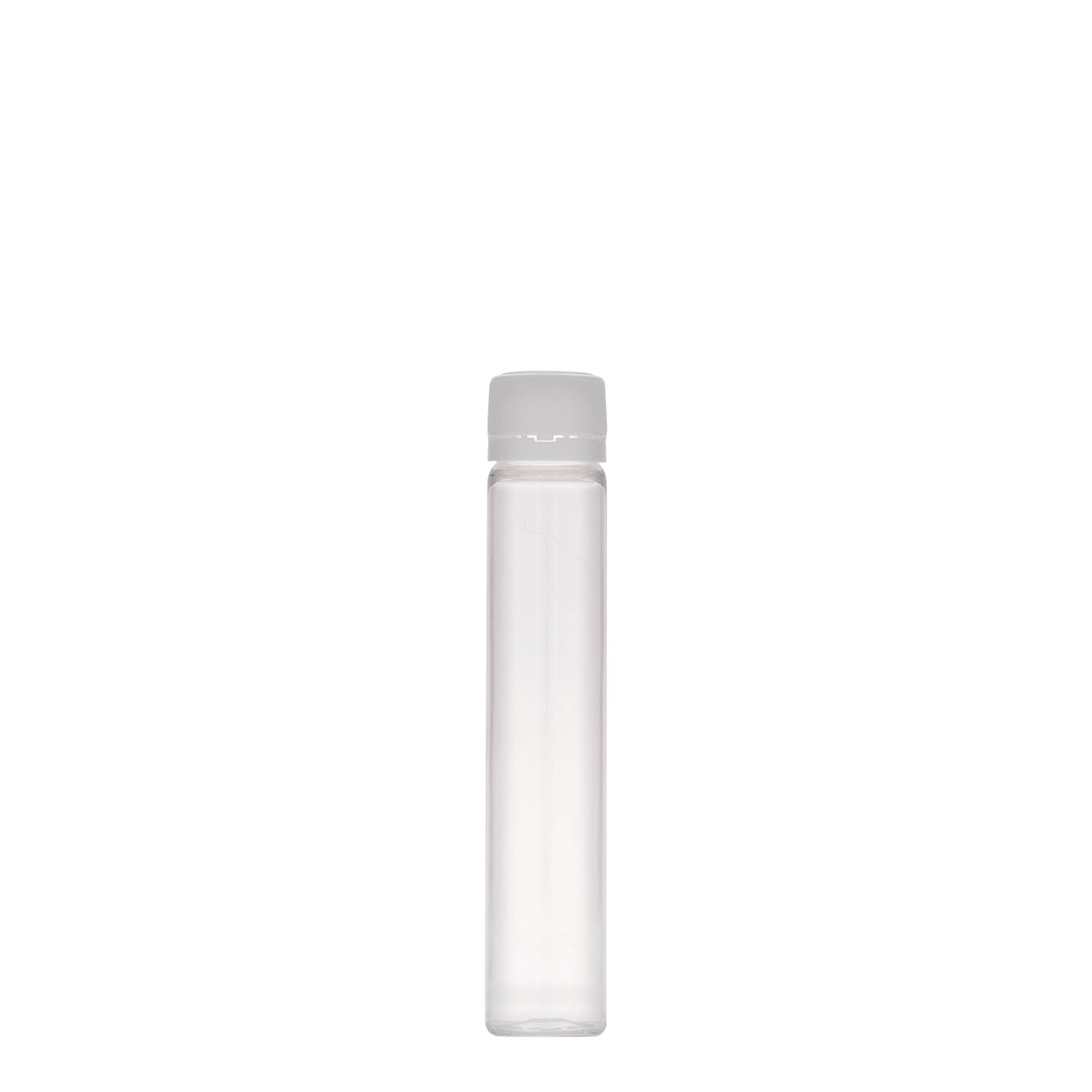 25 ml PET skúmavka, plast, hrdlo: závitové uzáver
