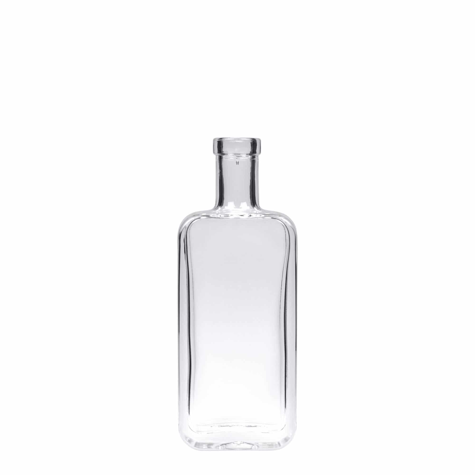100 ml sklená fľaša „Nice“, obdĺžniková, hrdlo: korok 100 ml sklená fľaša „Nice“, obdĺžniková, hrdlo: korok