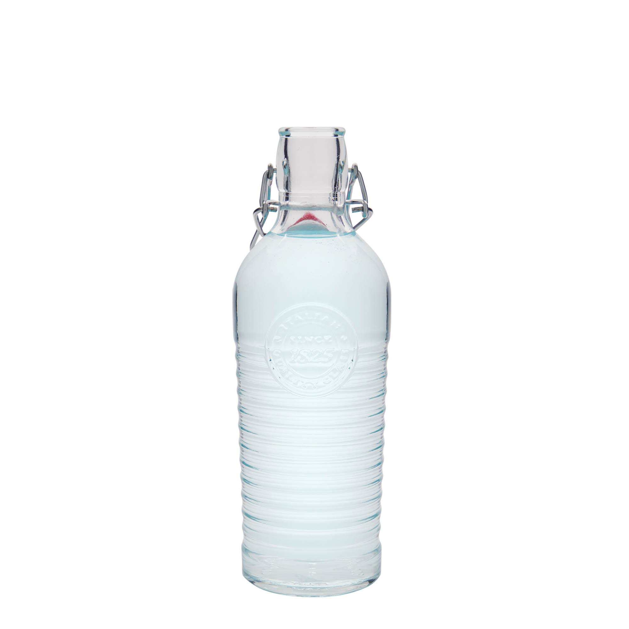 750 ml sklenená fľaša 'Officina 1825', hrdlo: pákové uzáver
