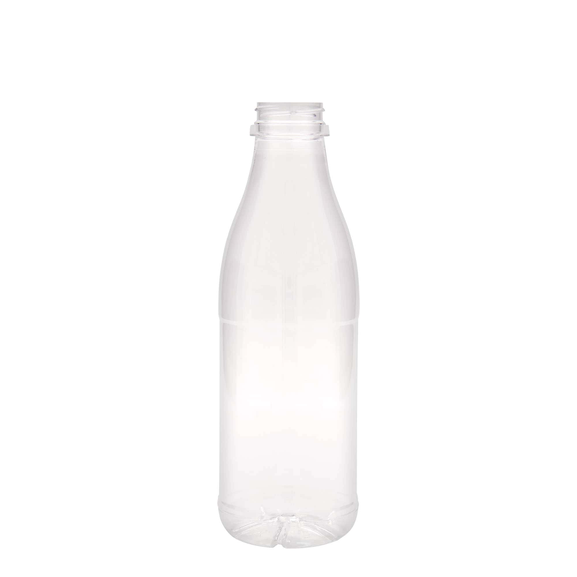 750 ml PET fľaša „Milk and Juice“, plast, hrdlo: 38 mm
