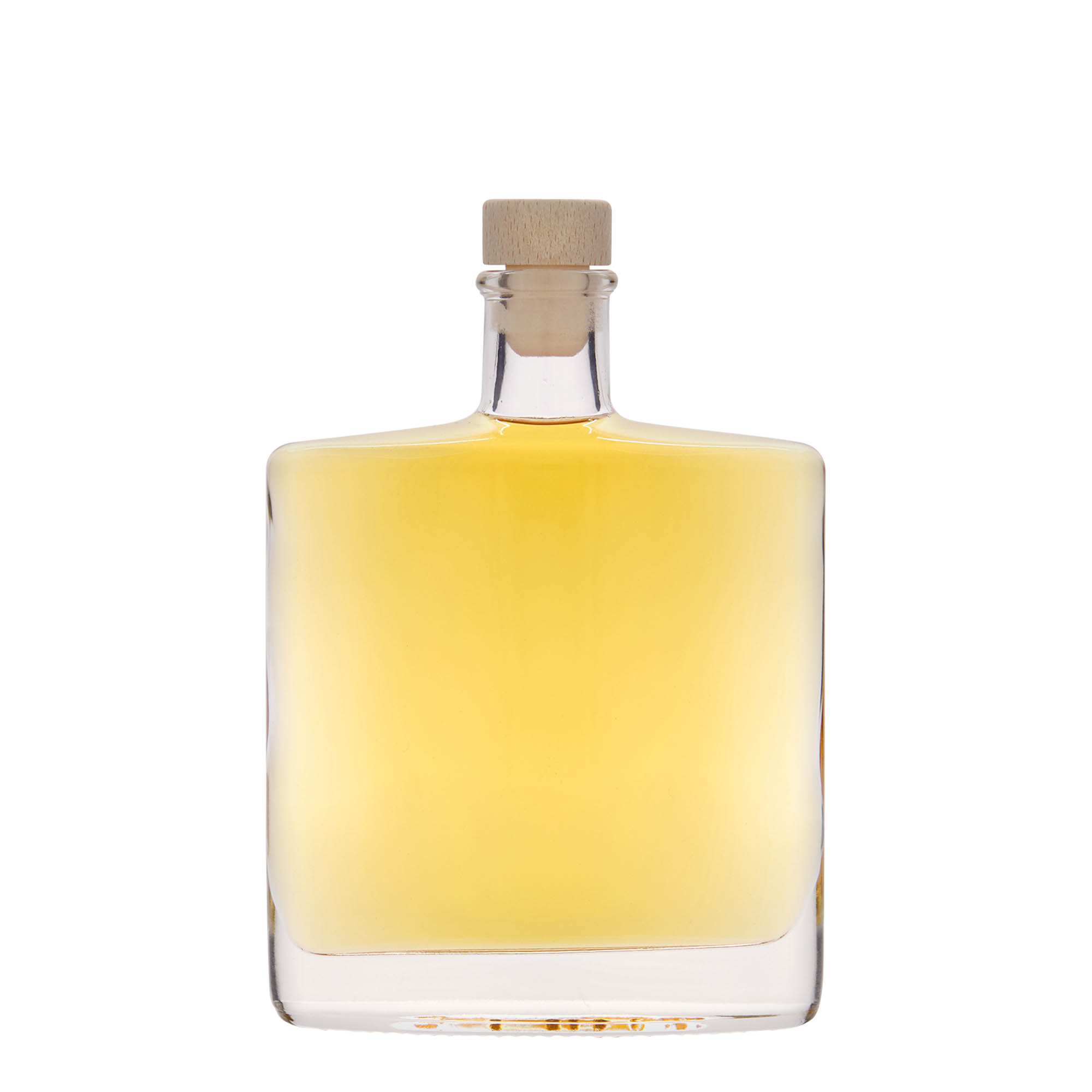 350 ml sklenená fľaša 'Zorbas', oválna, hrdlo: korok 350 ml sklenená fľaša 'Zorbas', oválna, hrdlo: korok
