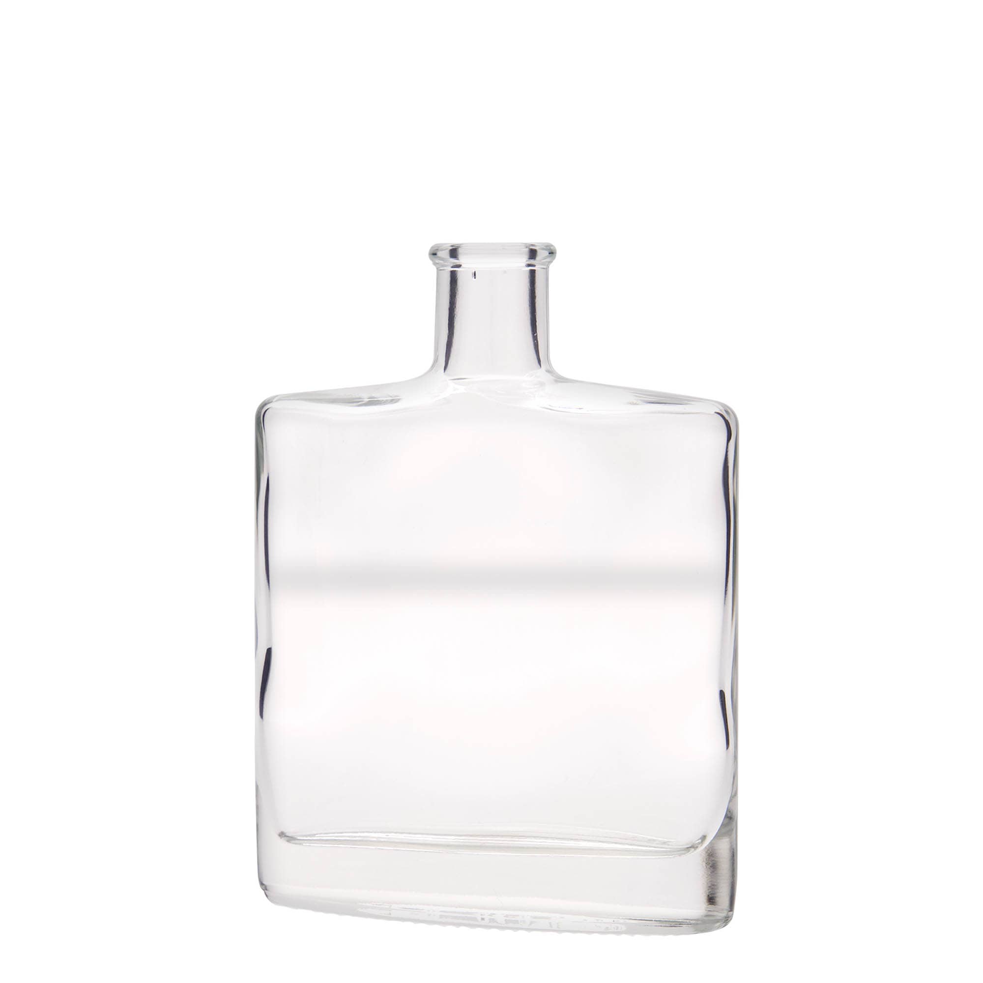 350 ml sklená fľaša „Zorbas“, oválna, hrdlo: korok