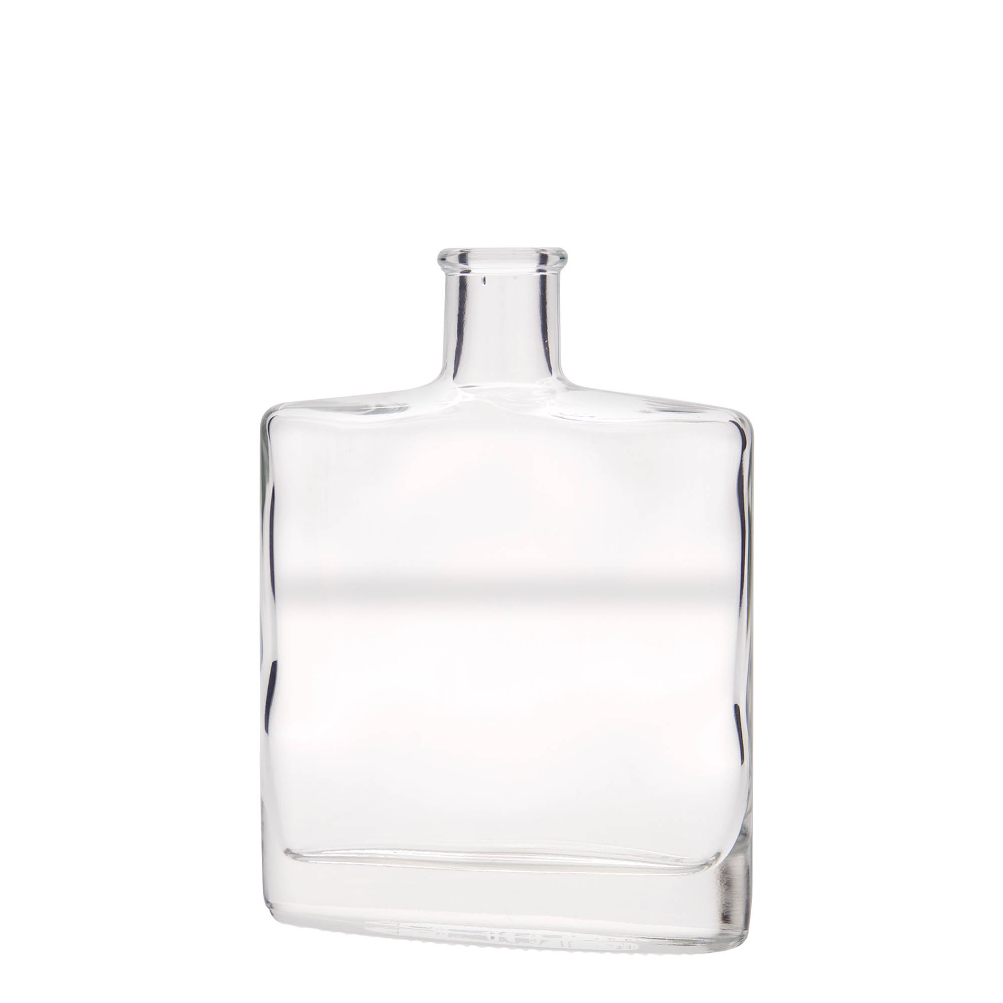 350 ml sklenená fľaša 'Zorbas', oválna, hrdlo: korok