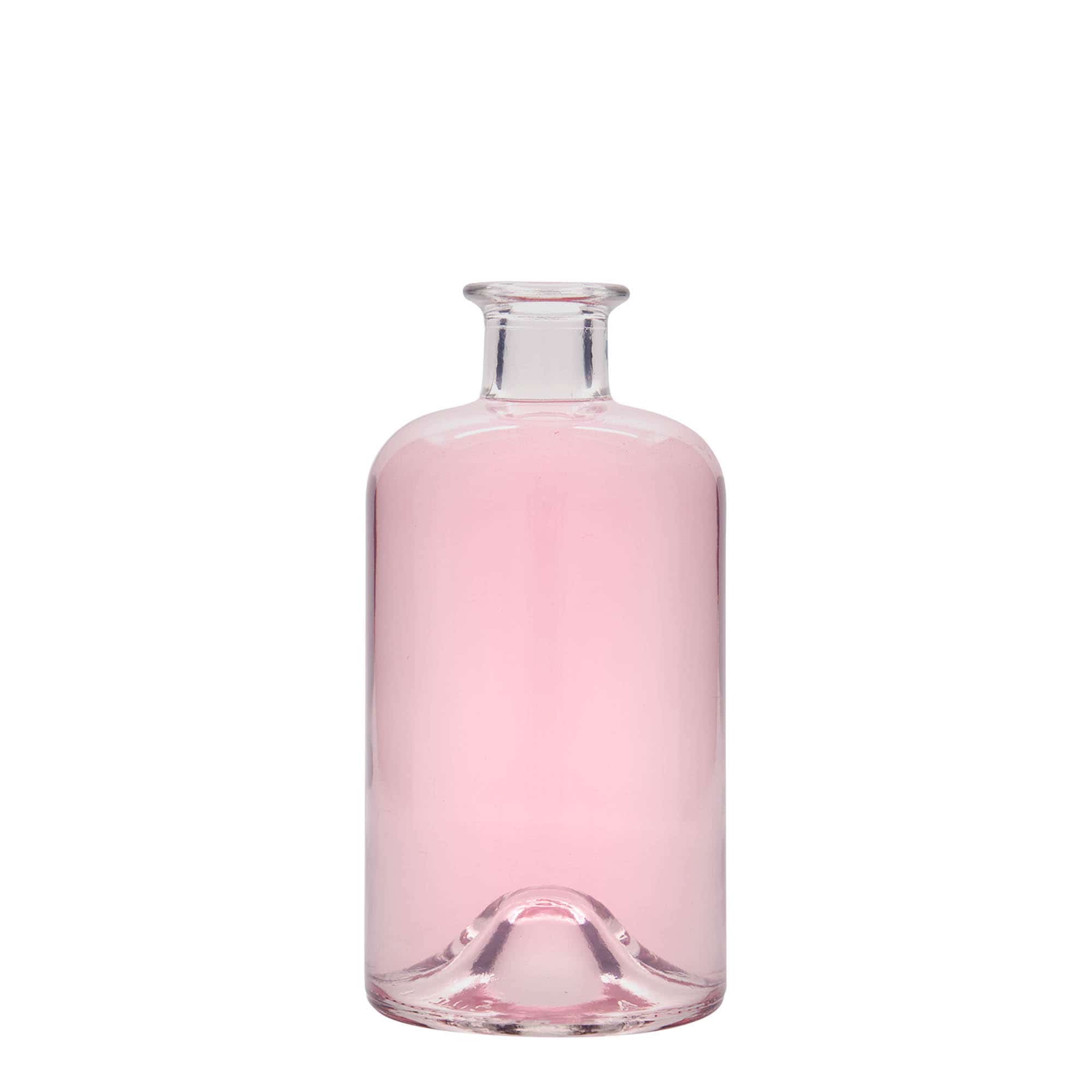 500 ml sklená fľaša lekárnická „Doktor“, hrdlo: korok