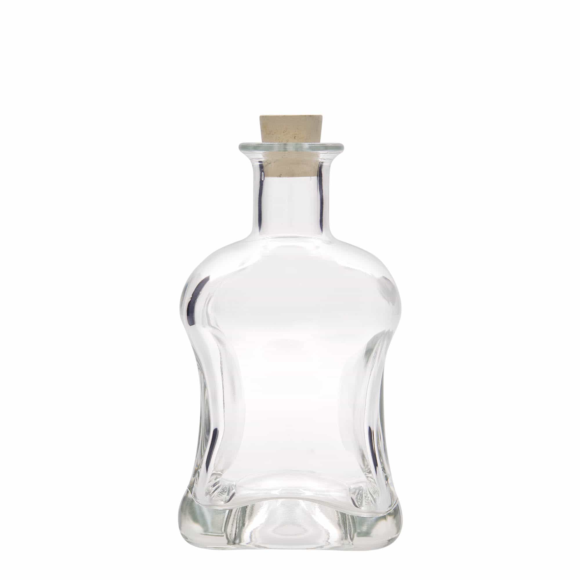 500 ml sklená fľaša „Dublin“, štvorcová, hrdlo: korok