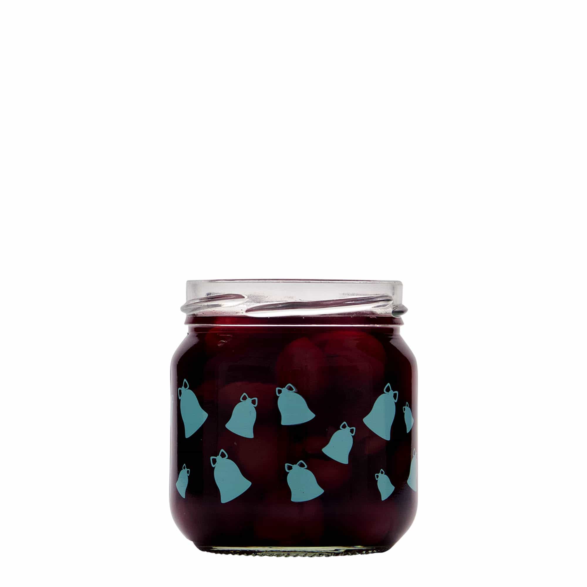 212 ml okrúhla pohár, motív: zvonček, ústie: Twist-Off (TO 66) 212 ml okrúhla pohár, motív: zvonček, ústie: Twist-Off (TO 66)