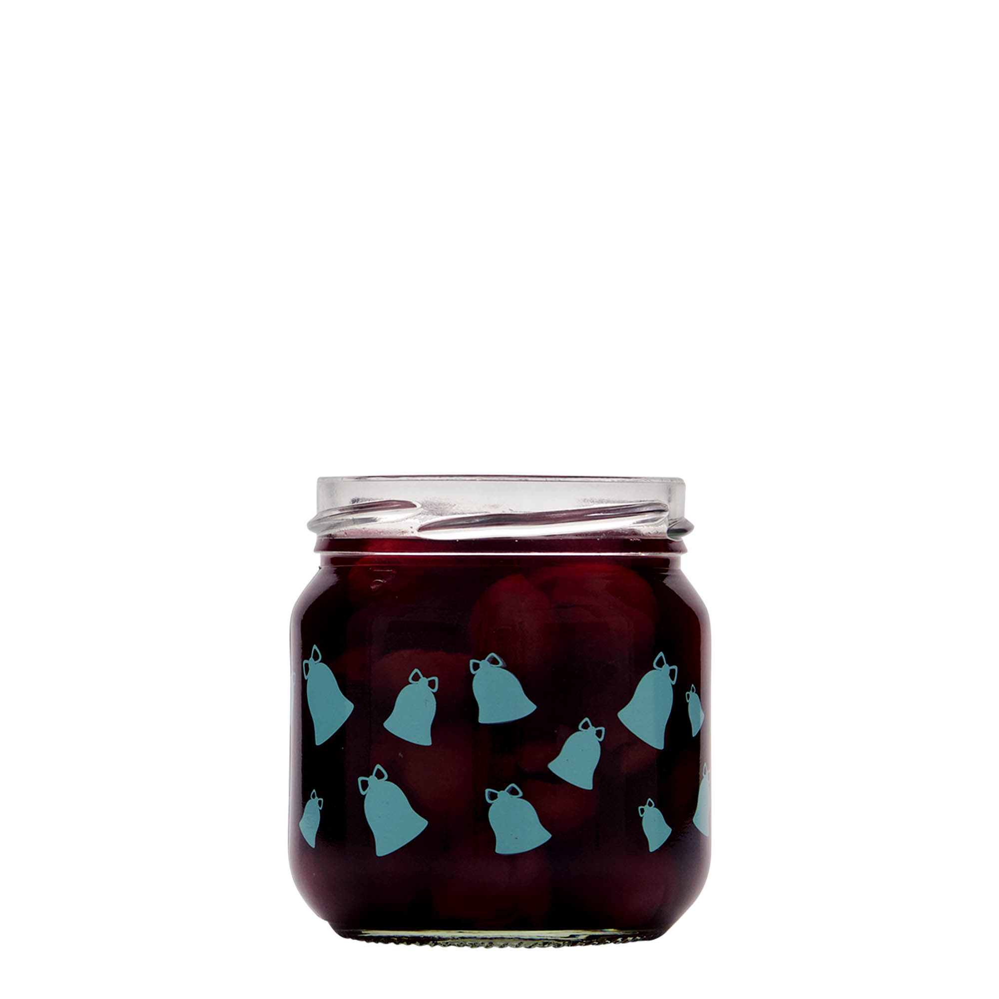 212 ml okrúhla pohár, motív: zvonček, ústie: Twist-Off (TO 66) 212 ml okrúhla pohár, motív: zvonček, ústie: Twist-Off (TO 66)