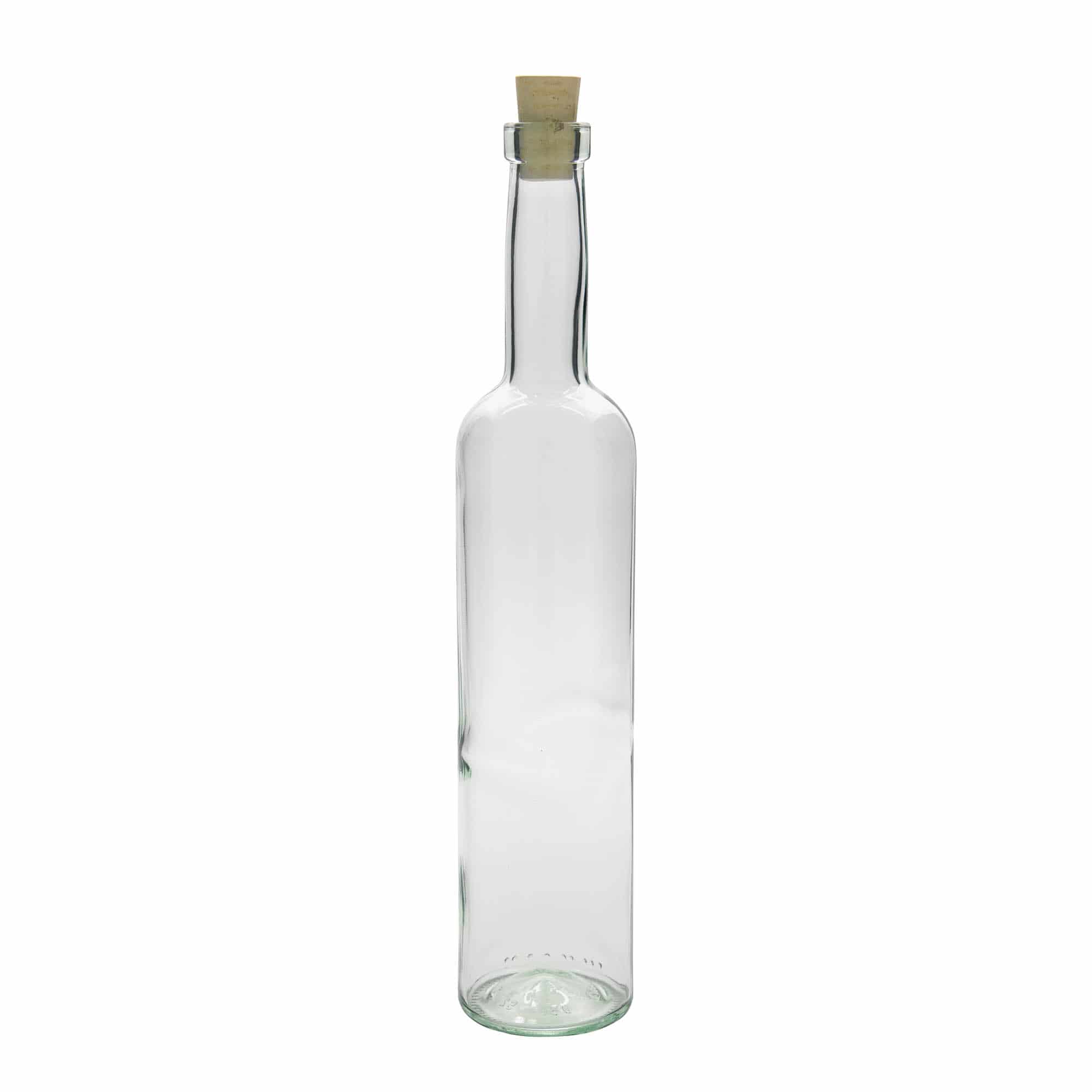 500 ml sklenená fľaša 'Bordeaux', hrdlo: korok 500 ml sklenená fľaša 'Bordeaux', hrdlo: korok