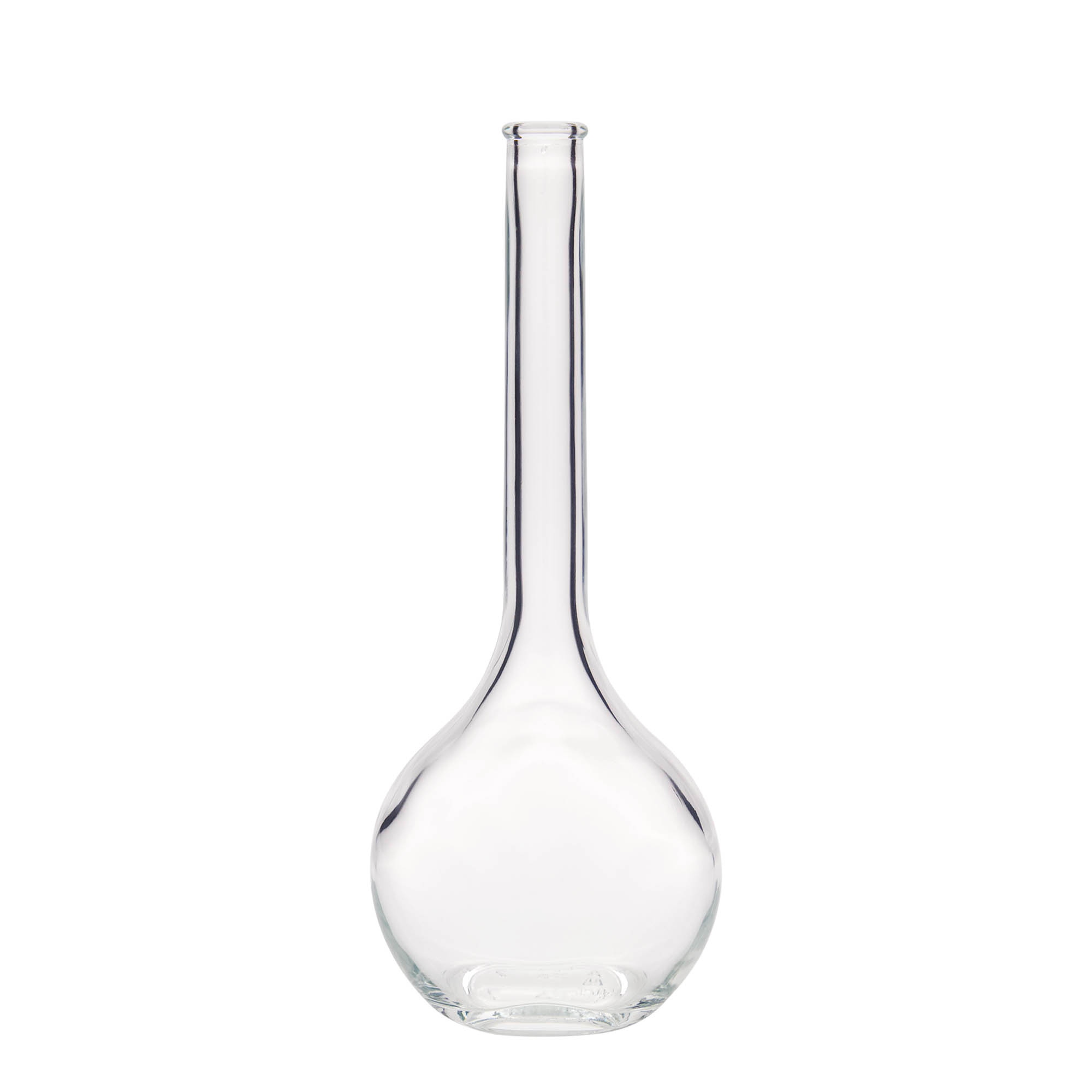 500 ml sklenená fľaša 'Contessa', oválna, hrdlo: korok