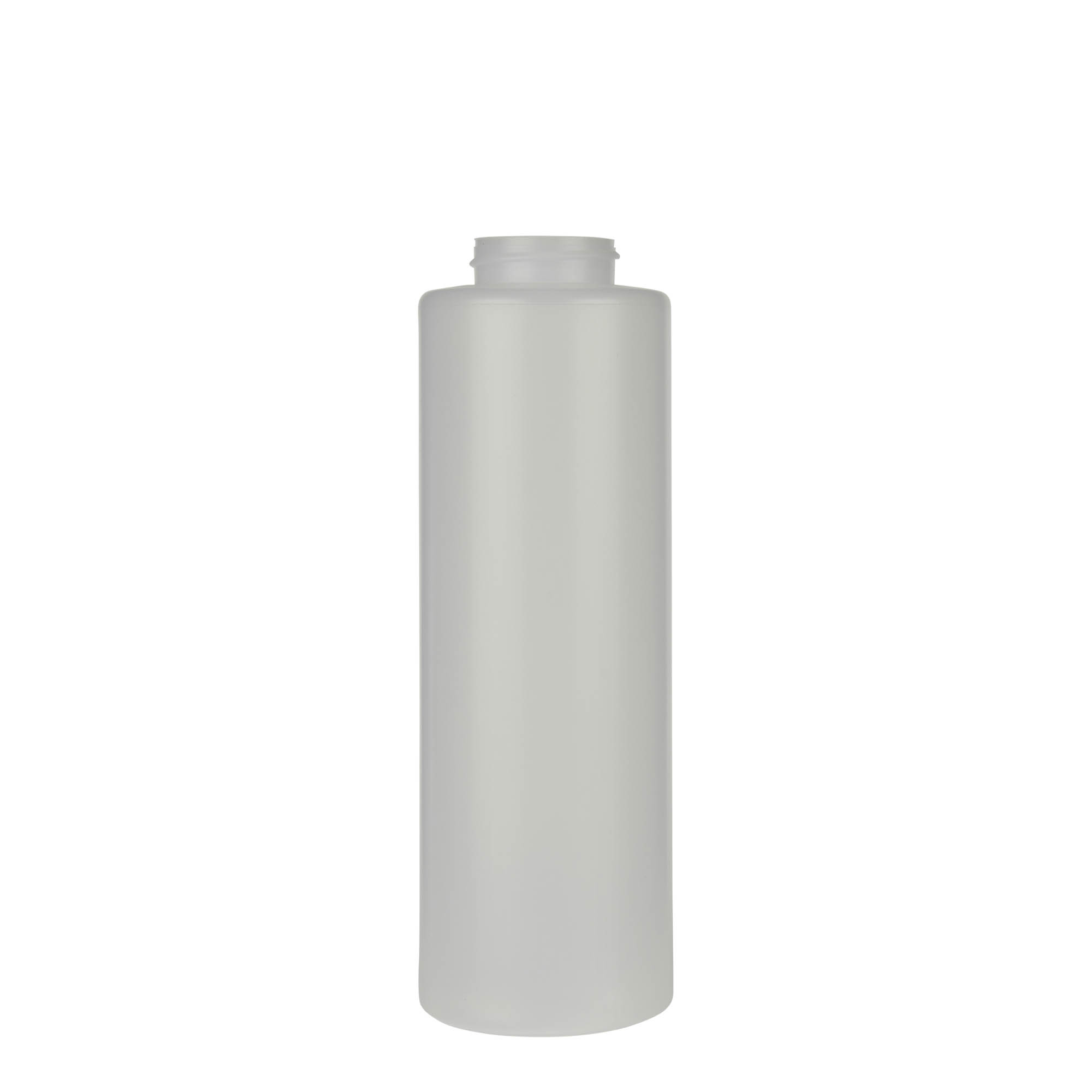 500 ml fľaša na omáčku, LDPE plast, prírodná, hrdlo: 38/400 500 ml fľaša na omáčku, LDPE plast, prírodná, hrdlo: 38/400