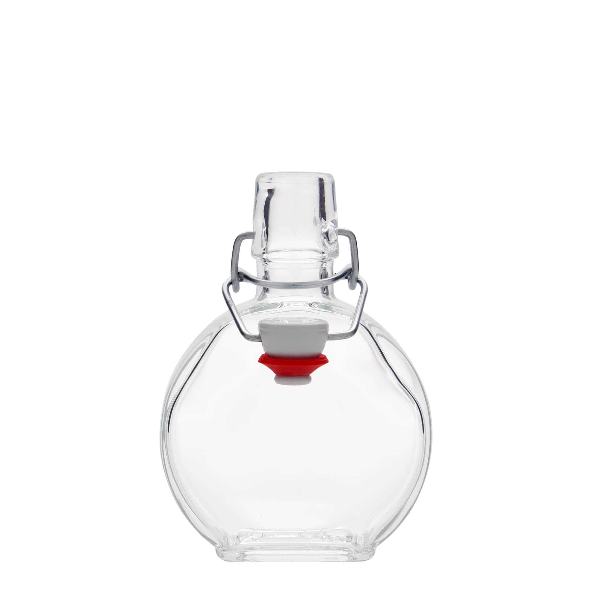 200 ml sklená fľaša „Sensatione“, obdĺžniková, hrdlo: strmeňový uzáver 200 ml sklená fľaša „Sensatione“, obdĺžniková, hrdlo: strmeňový uzáver