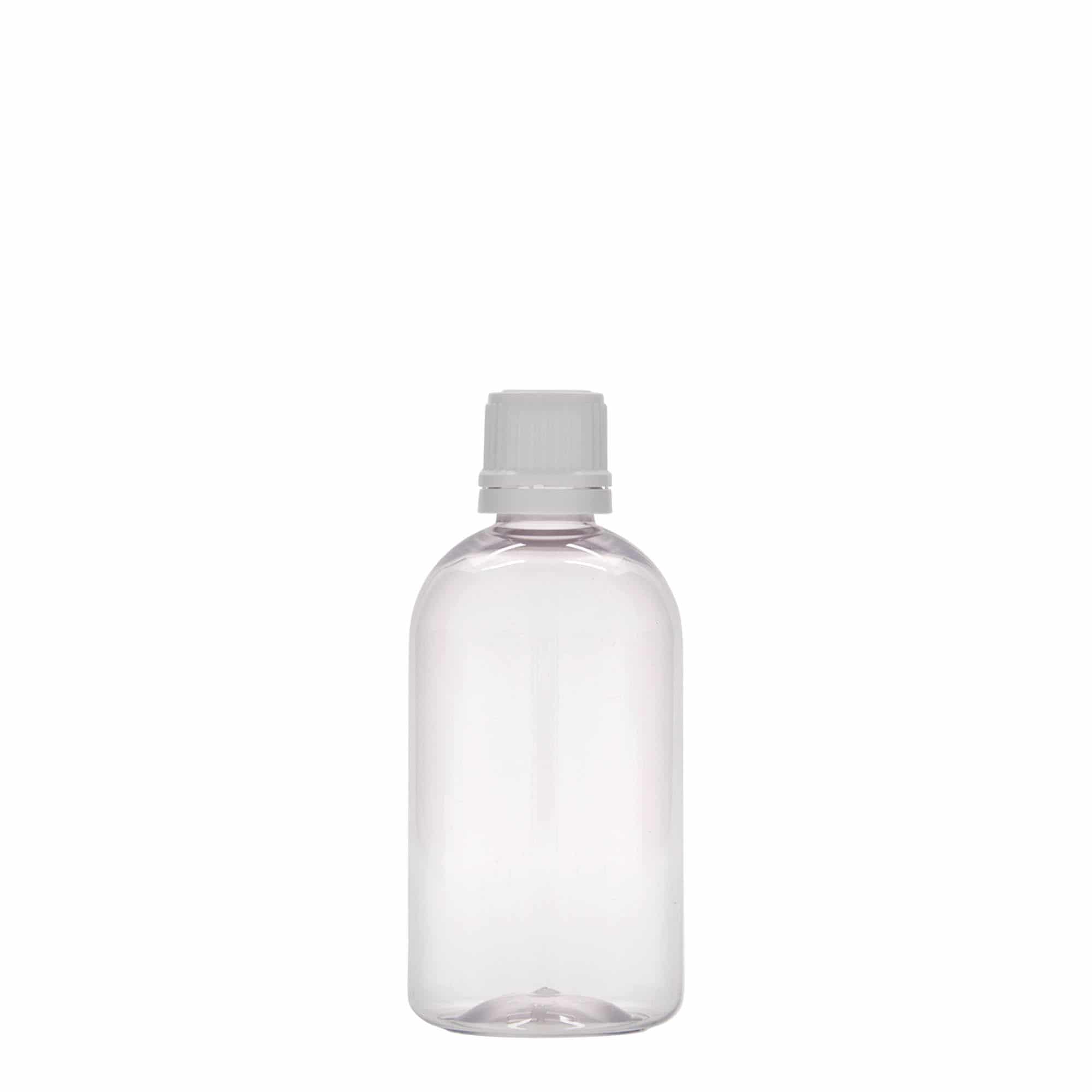 100 ml PET liekovka „Easy Living“, plast, hrdlo: DIN 18