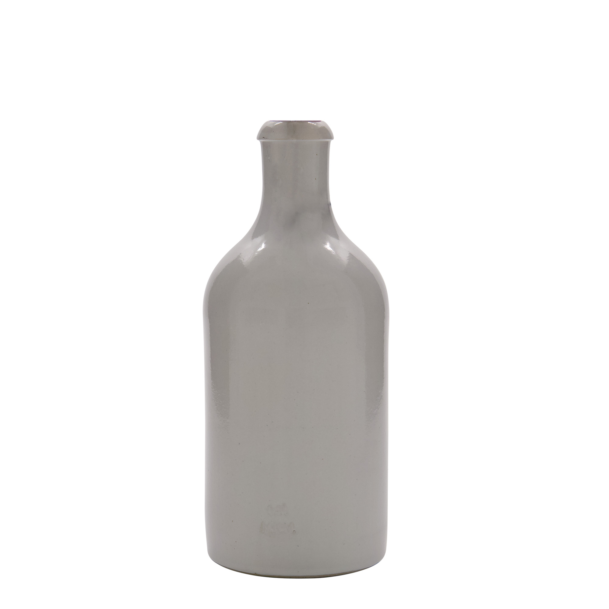 500 ml keramický džbán, kamenina, biely, hrdlo: uzáver s pákou