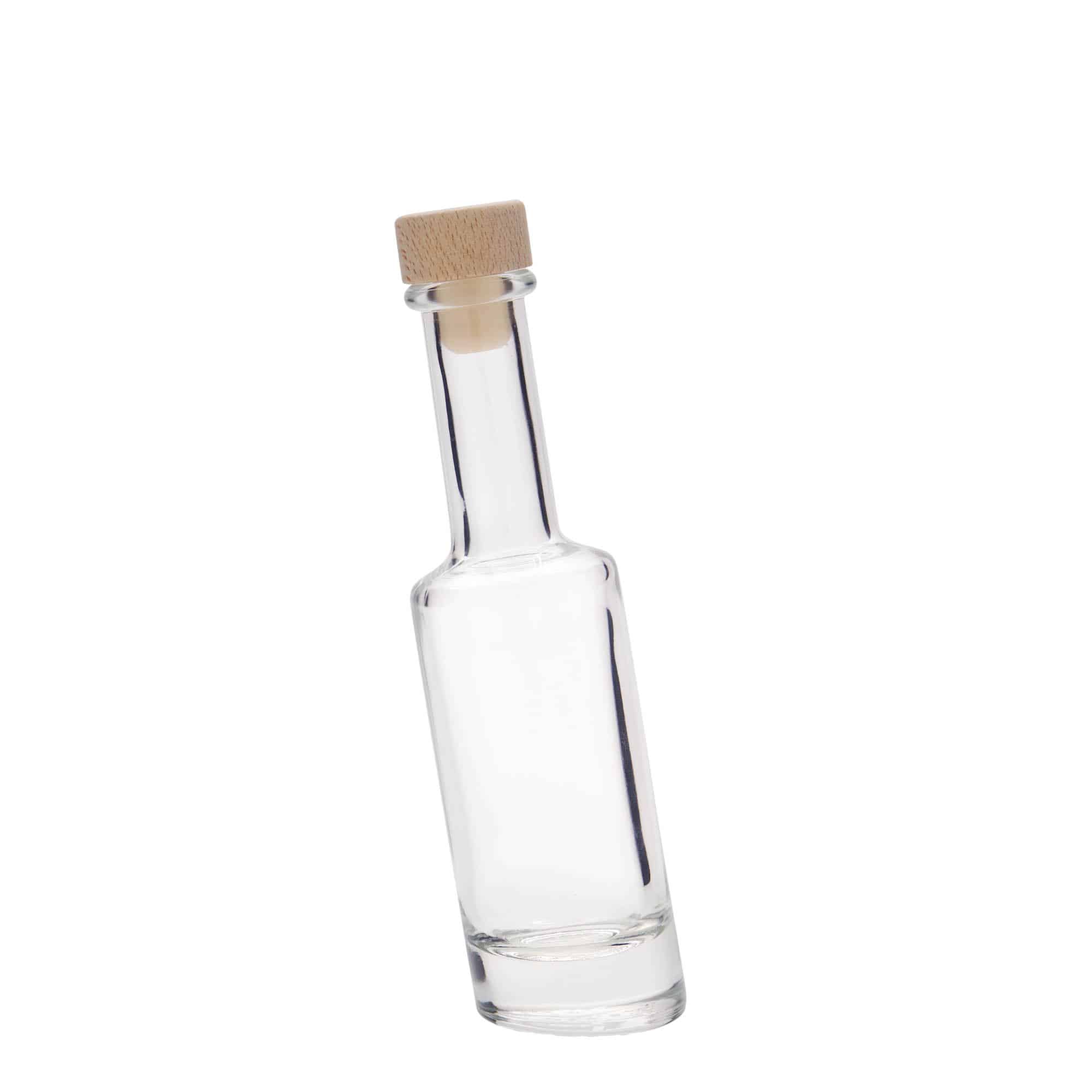 100 ml sklená fľaša „Bounty“, hrdlo: korok