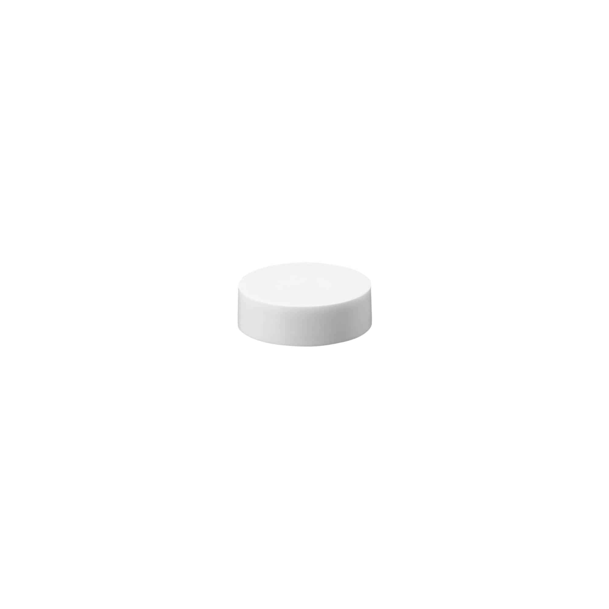 Skrutkovací uzáver pre 5 ml „Beauty“, HPM plast, biela farba