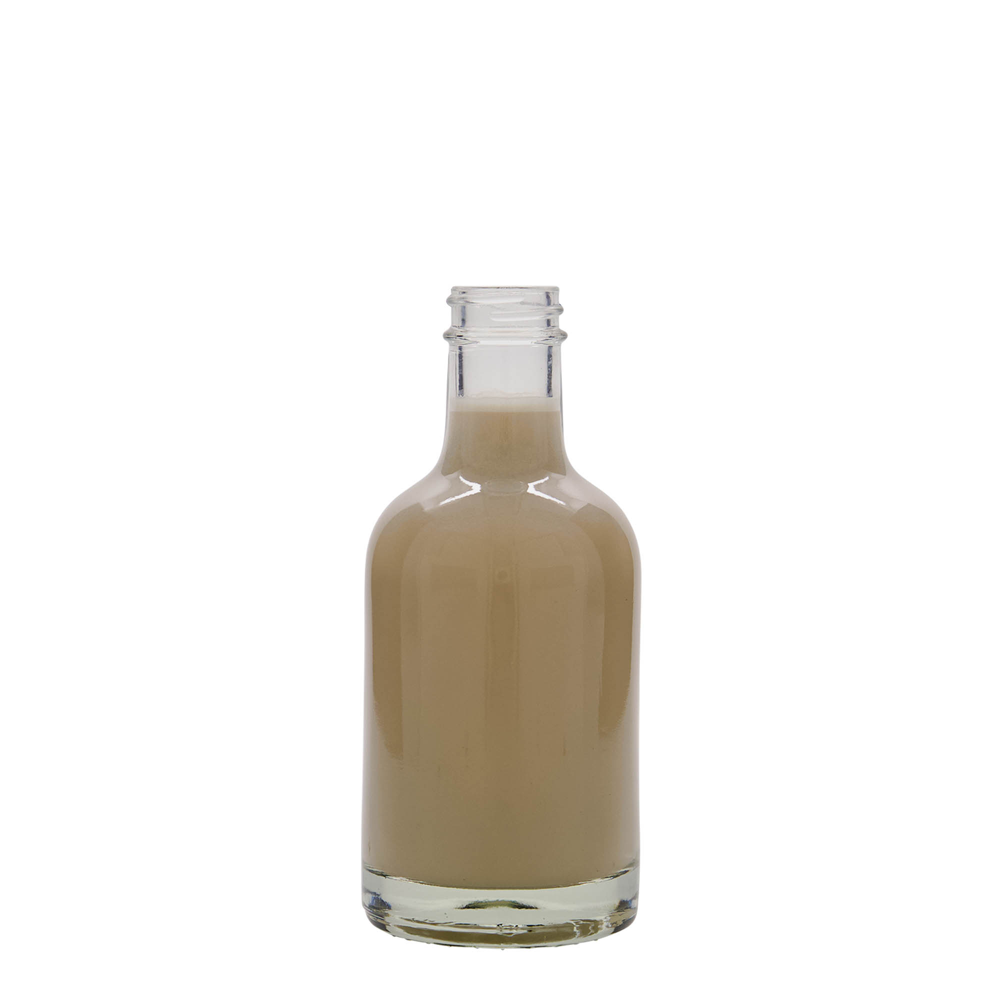 200 ml sklenená fľaša 'First Class', hrdlo: GPI 28