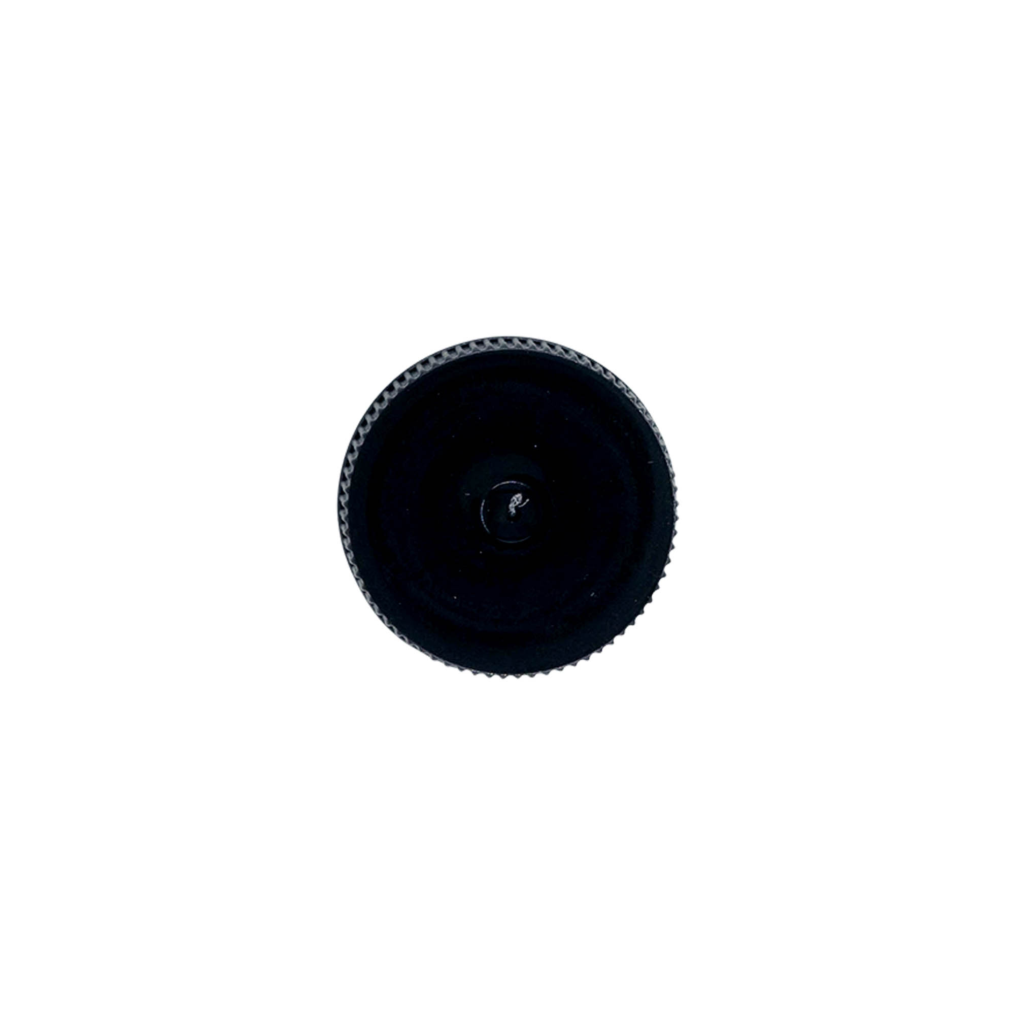 Skrutkovacie uzáver s EPE vložkou, PE plast, čierny, pre hrdlo: DIN 25 Skrutkovacie uzáver s EPE vložkou, PE plast, čierny, pre hrdlo: DIN 25