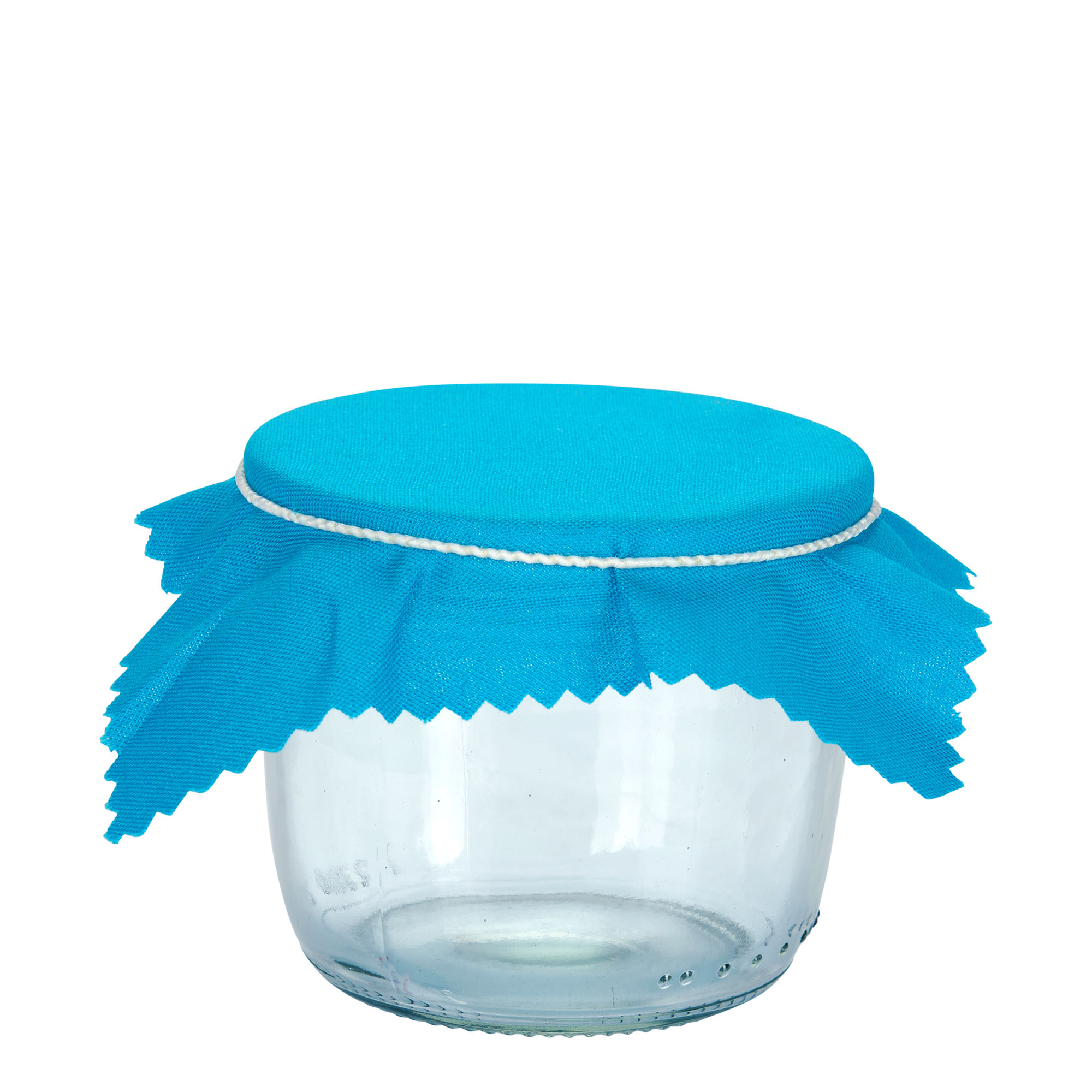 Textilná podložka 12x12, štvorcová, textil, petrolejová, hrdlo: TO38-TO53