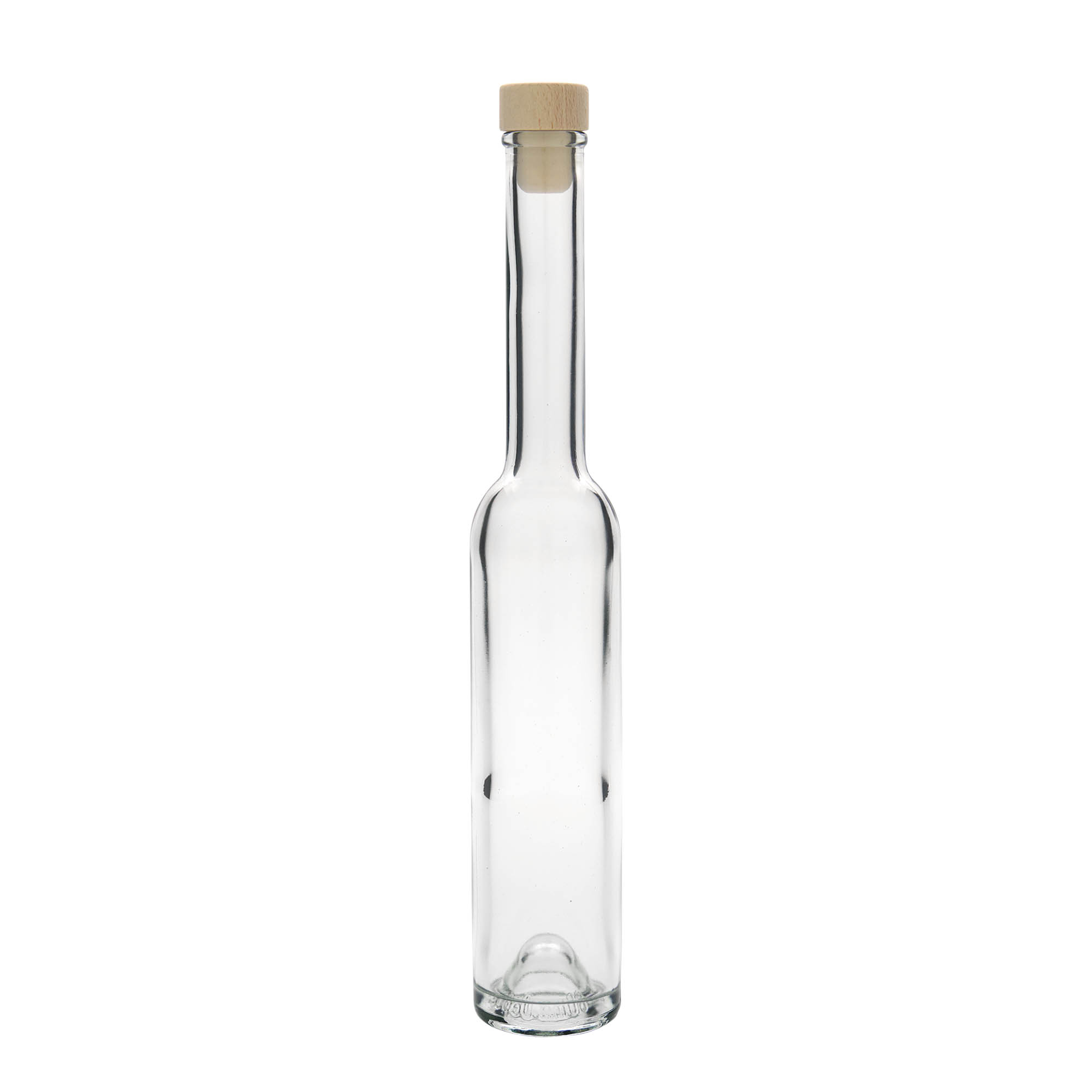200 ml sklenená fľaša 'Platina', hrdlo: korok