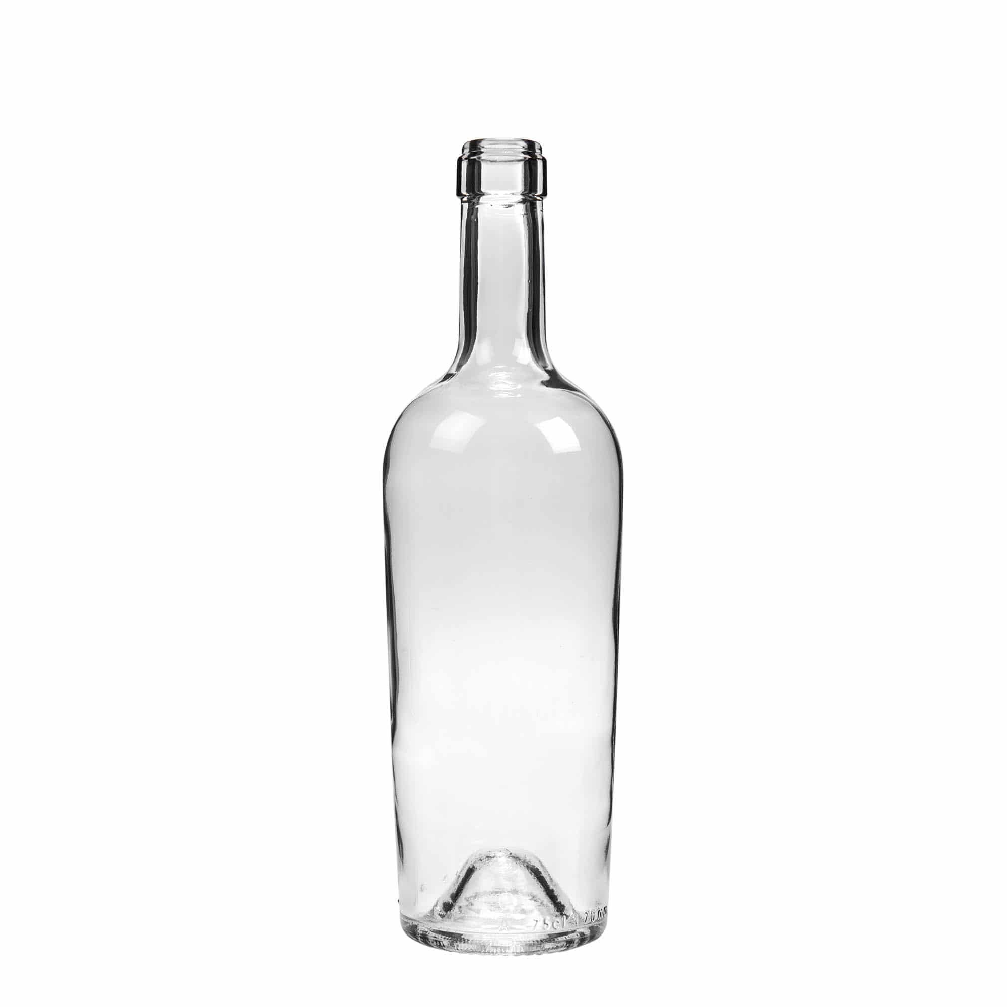 750 ml vínová fľaša „Imperiale“, hrdlo: korok