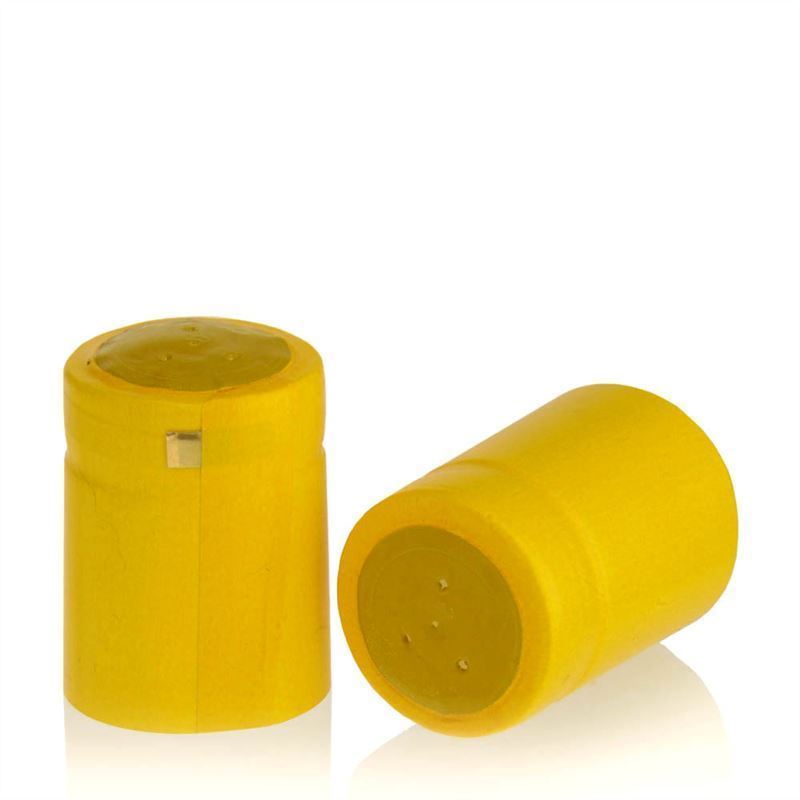 Plastové puzdro 32 x 41, PVC plast, žltá farba
