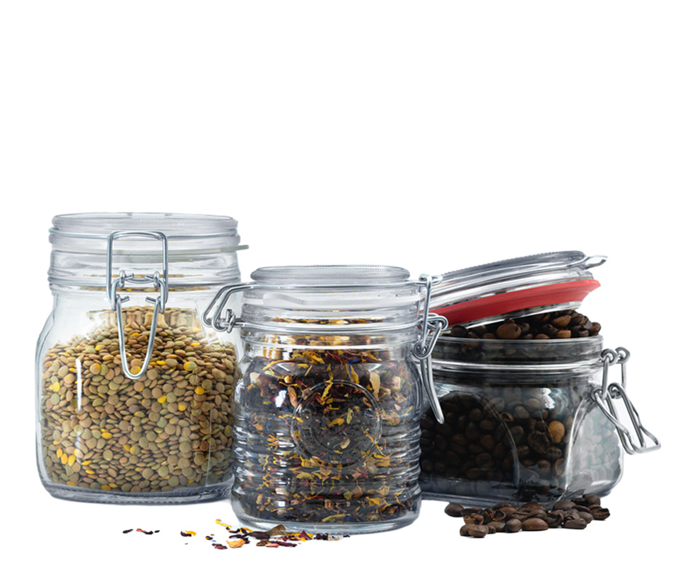 Zaváracie poháre s klipom Zaváracie poháre s klipom