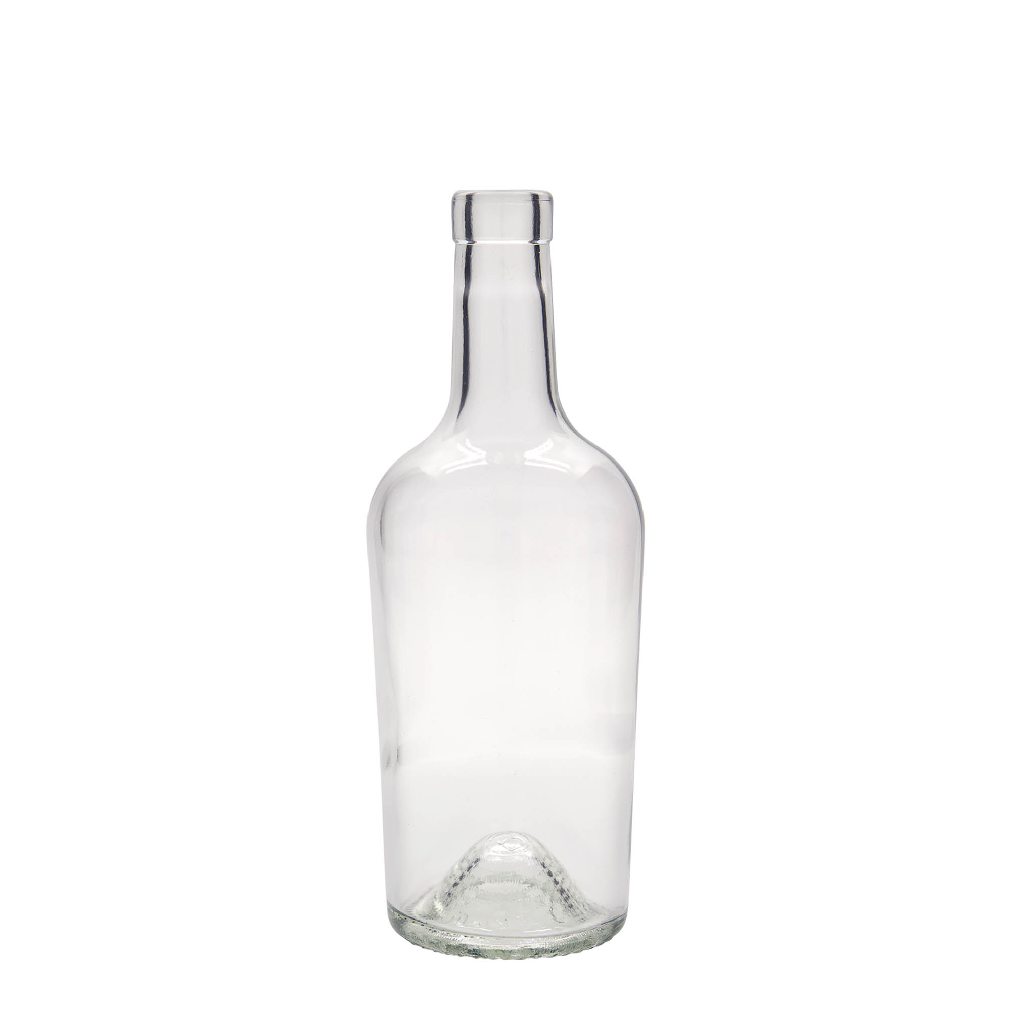 500 ml sklenená fľaša 'Margarethe', hrdlo: korok 500 ml sklenená fľaša 'Margarethe', hrdlo: korok
