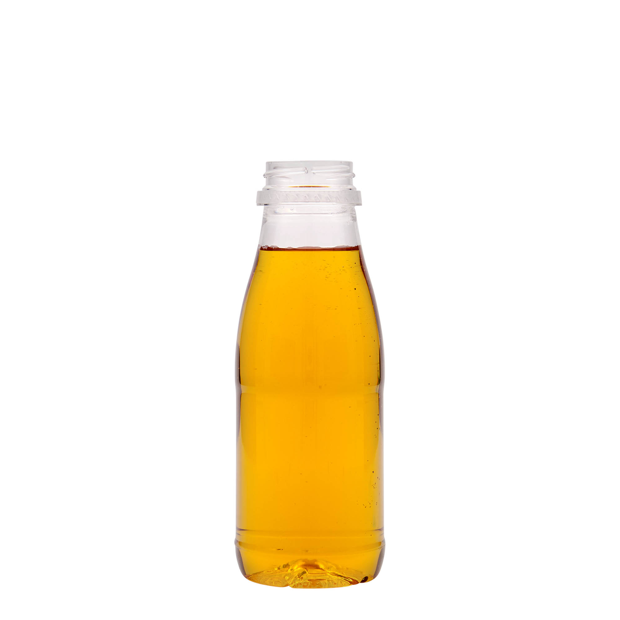 330 ml PET fľaša „Milk and Juice“, plast, hrdlo: 38 mm