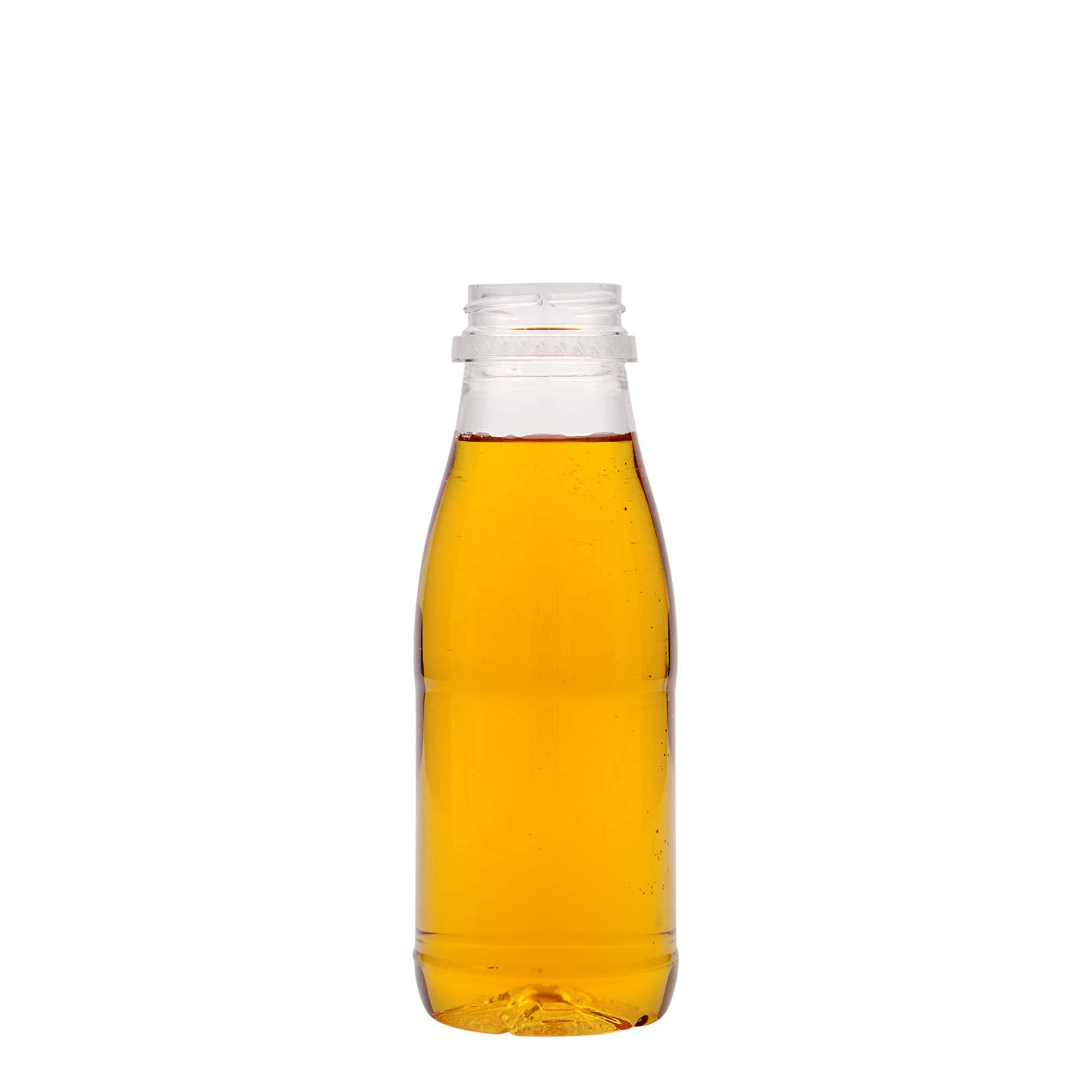 330 ml PET fľaša „Milk and Juice“, plast, hrdlo: 38 mm