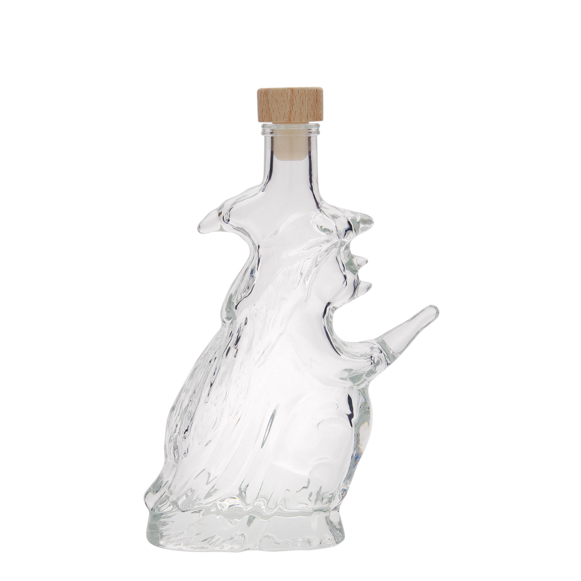 200 ml sklenená fľaša 'Hexe', hrdlo: korok