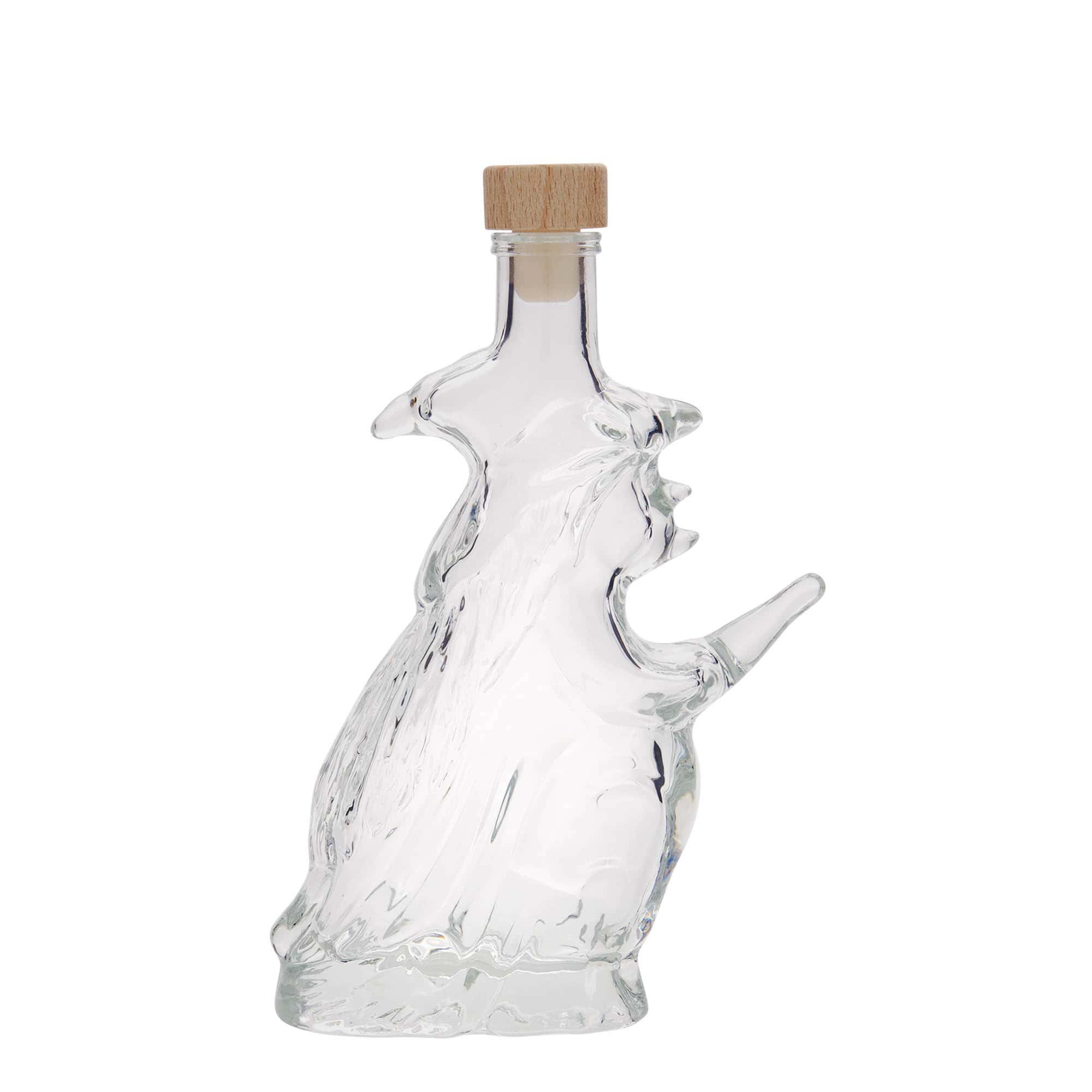 200 ml sklenená fľaša 'Hexe', hrdlo: korok