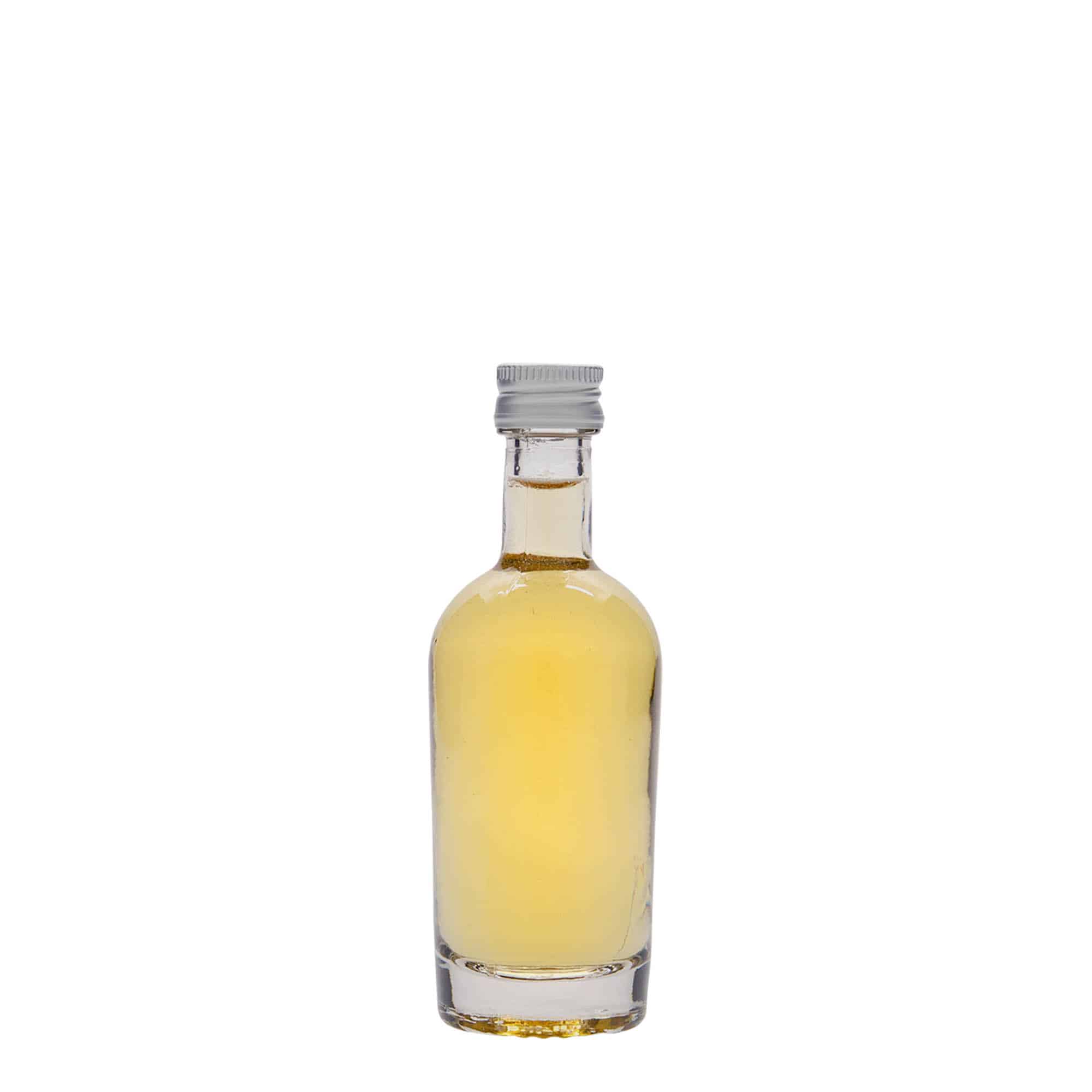 50 ml sklená fľaša „Pepe“, hrdlo: PP 18