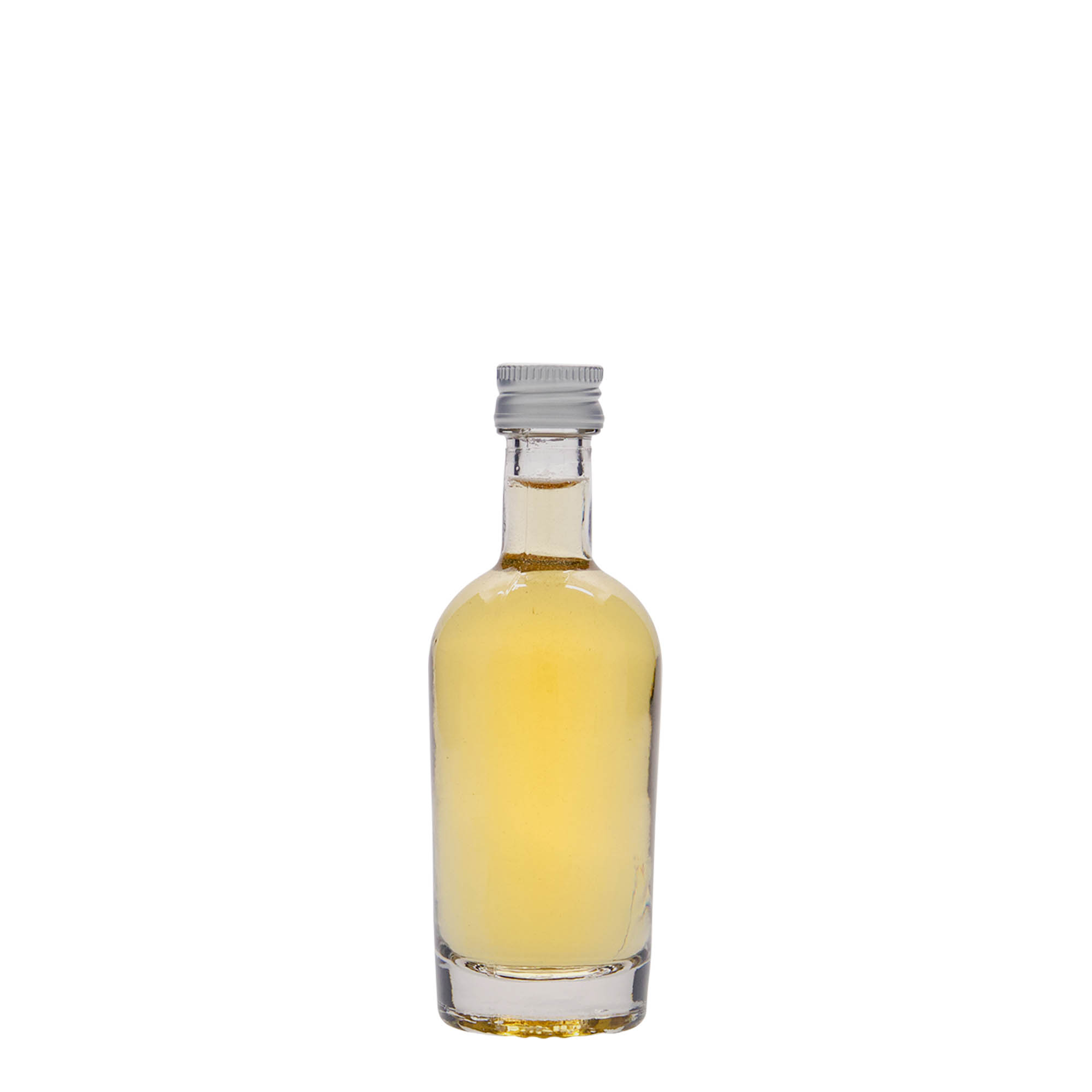 50 ml sklenená fľaša 'Pepe', hrdlo: PP 18