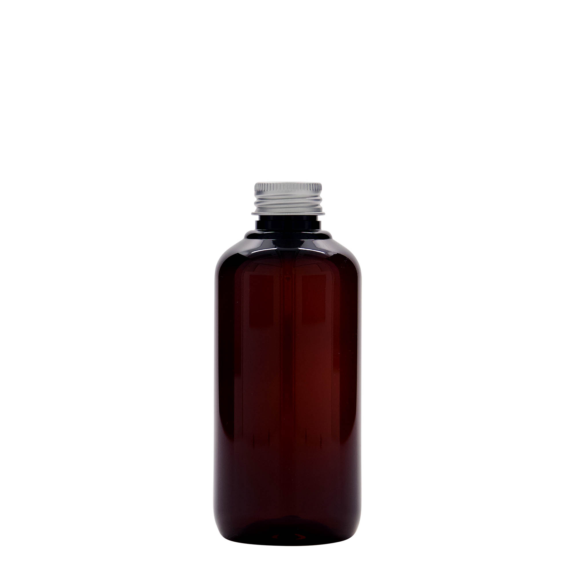 200 ml recyklovaná plastová fľaša 'Victor's Best', PCR, hnedá, hrdlo: 24/410