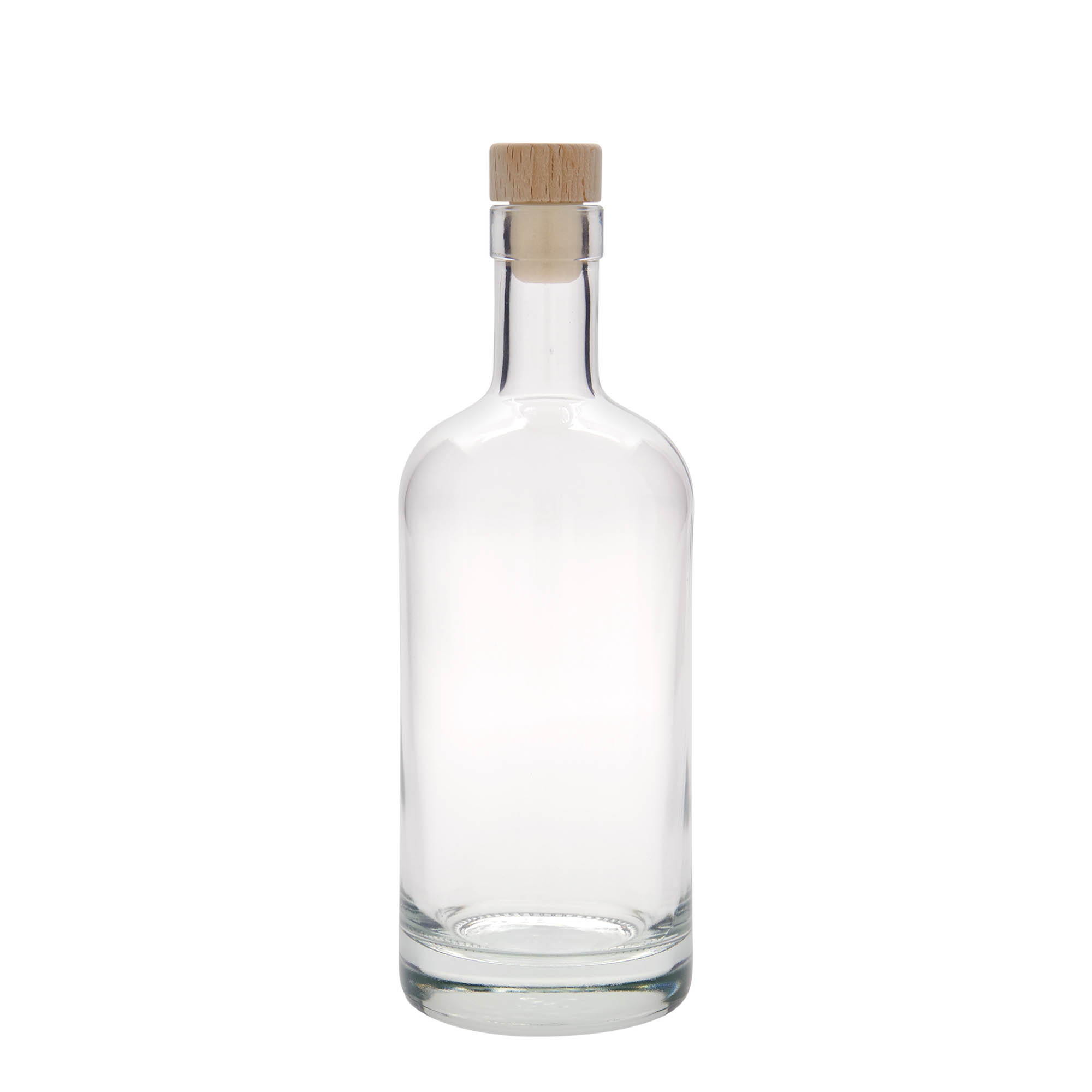 500 ml sklenená fľaša 'Linea Uno', hrdlo: korok