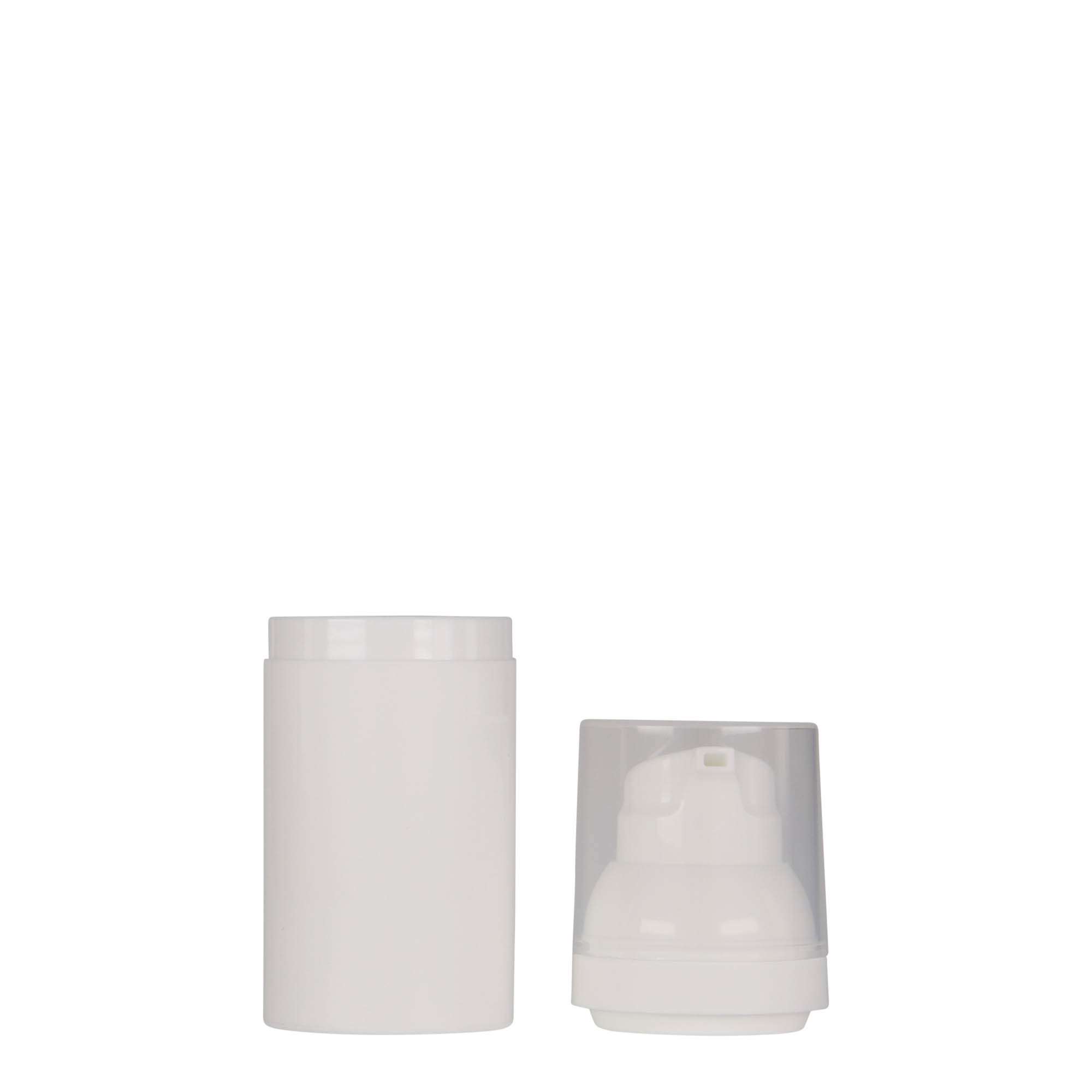 30 ml airless dávkovač 'Mezzo', plast PP, biely