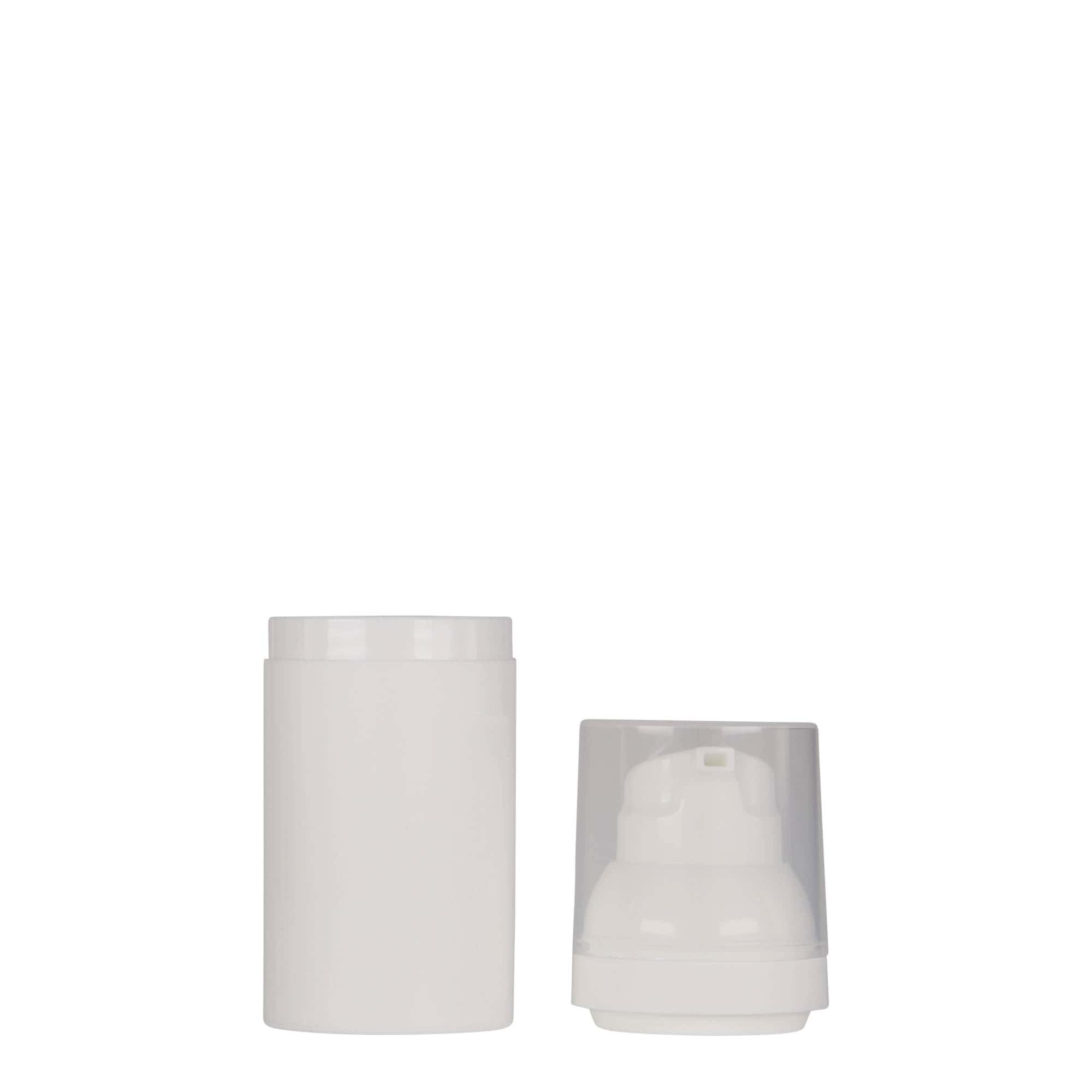 30 ml airless dávkovač 'Mezzo', plast PP, biely