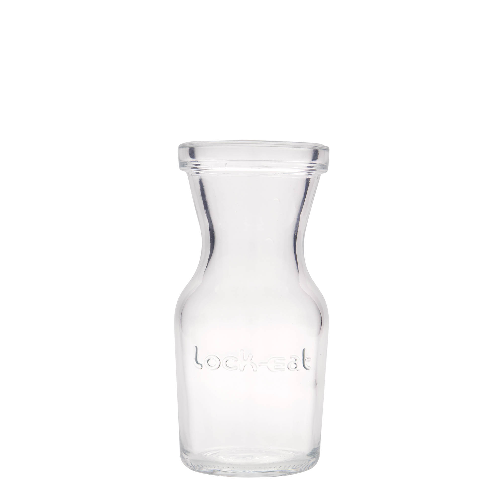 250 ml sklenená karafa 'Lock-Eat', hrdlo: uzáver so závesným drôtom 250 ml sklenená karafa 'Lock-Eat', hrdlo: uzáver so závesným drôtom