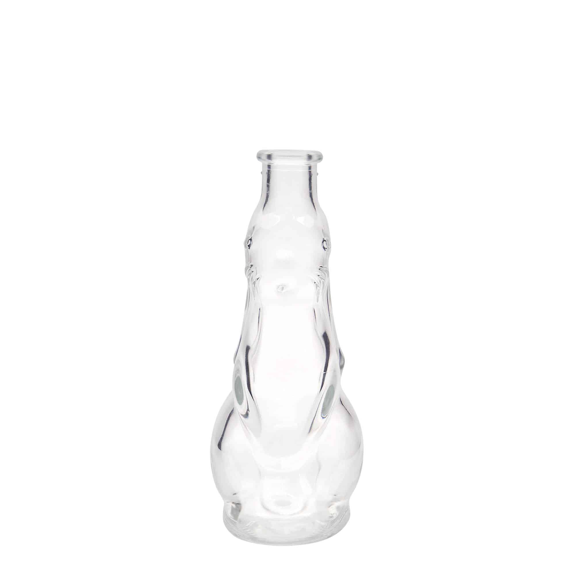 200 ml sklená fľaša „Zajac“, hrdlo: korok