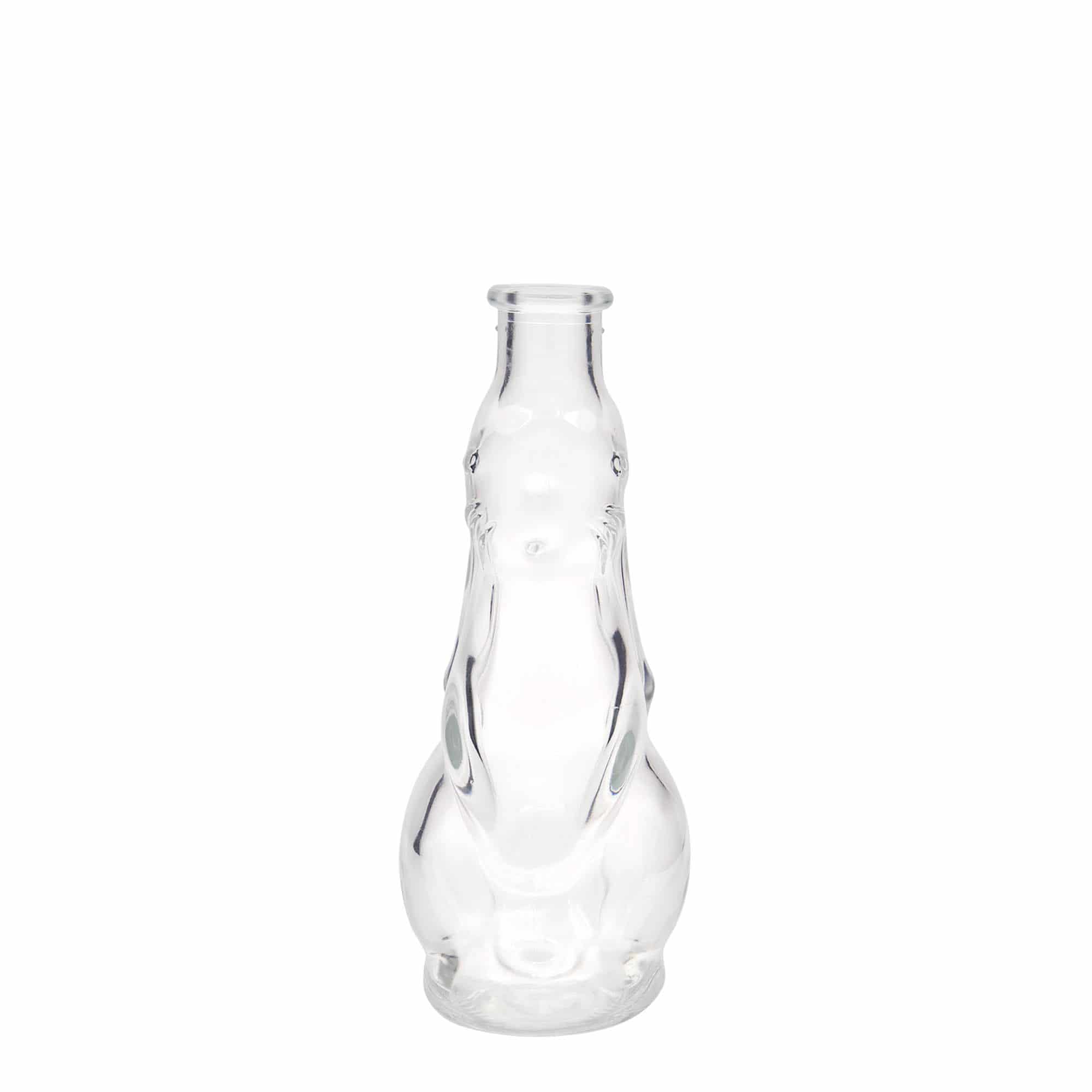 200 ml sklenená fľaša 'Zajac', hrdlo: korok