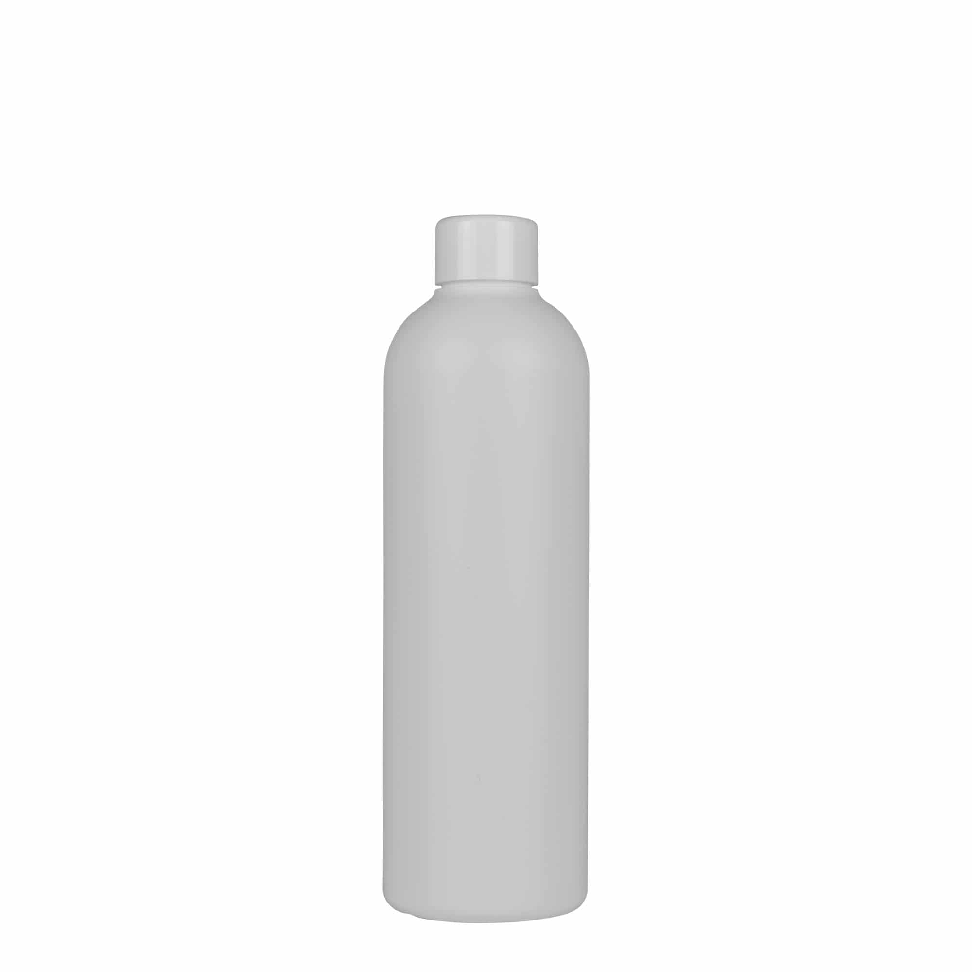 300 ml plastová fľaša „Tuffy“, HDPE, biela farba, hrdlo: GPI 24/410