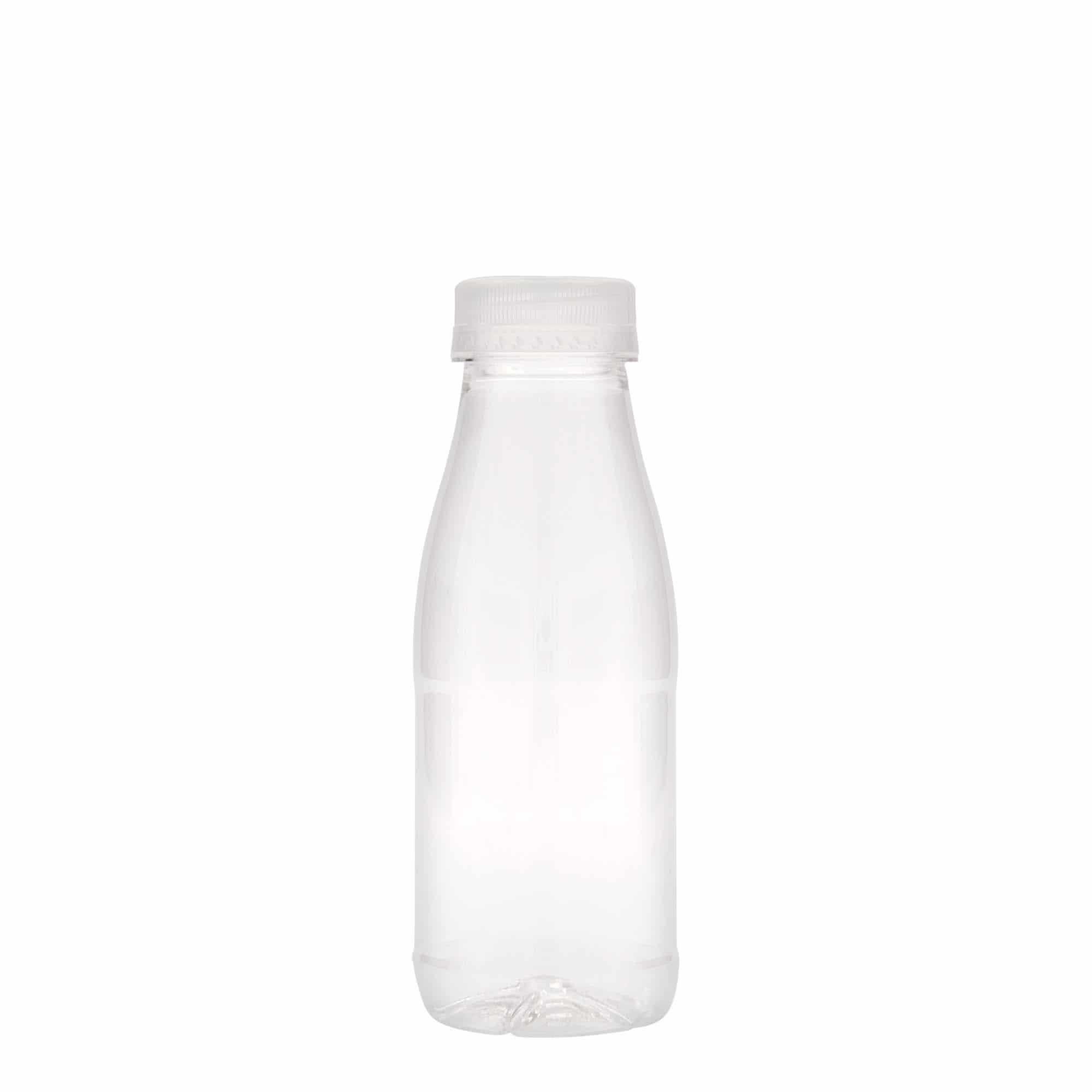 330 ml PET fľaša „Milk and Juice“, plast, hrdlo: 38 mm
