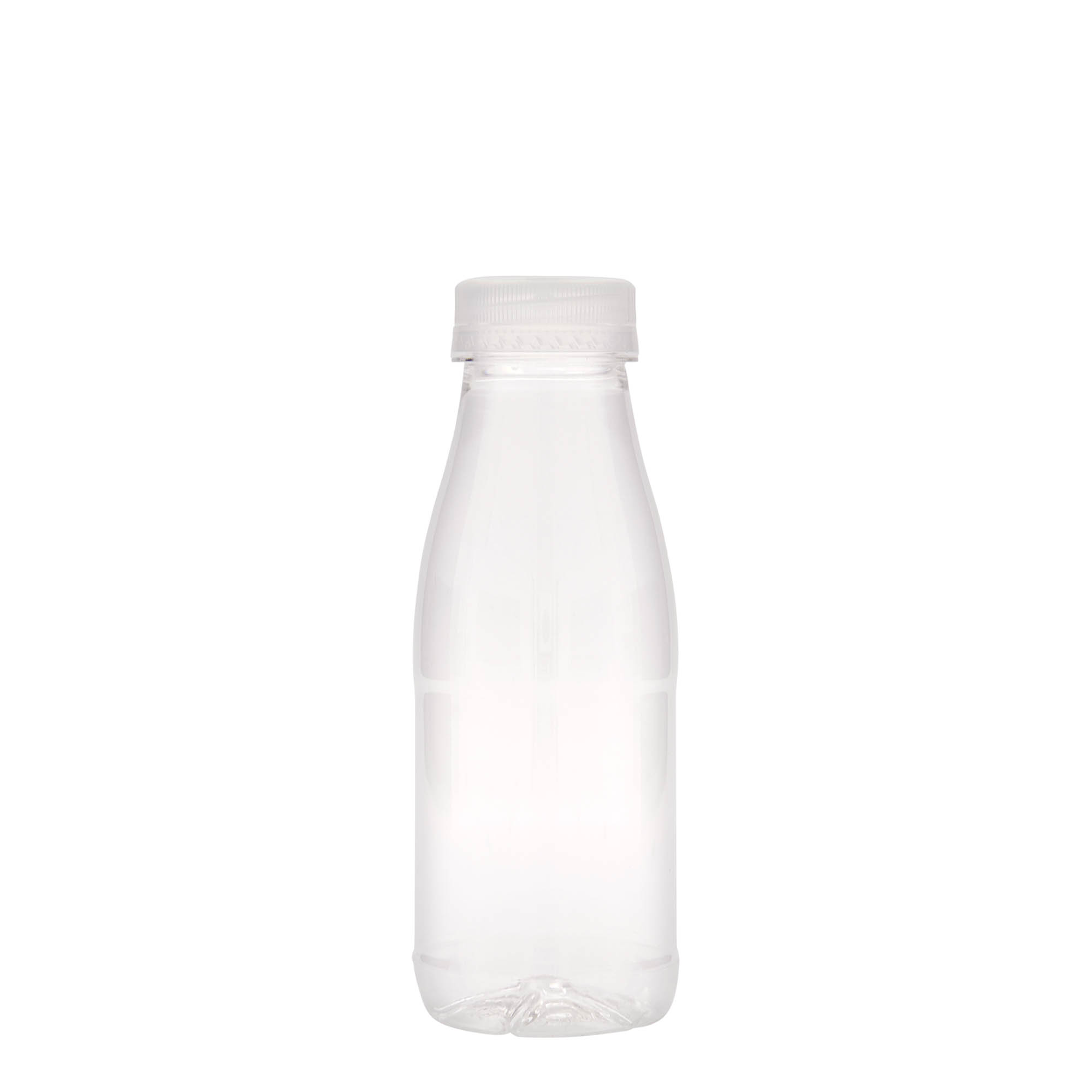 330 ml PET fľaša „Milk and Juice“, plast, hrdlo: 38 mm